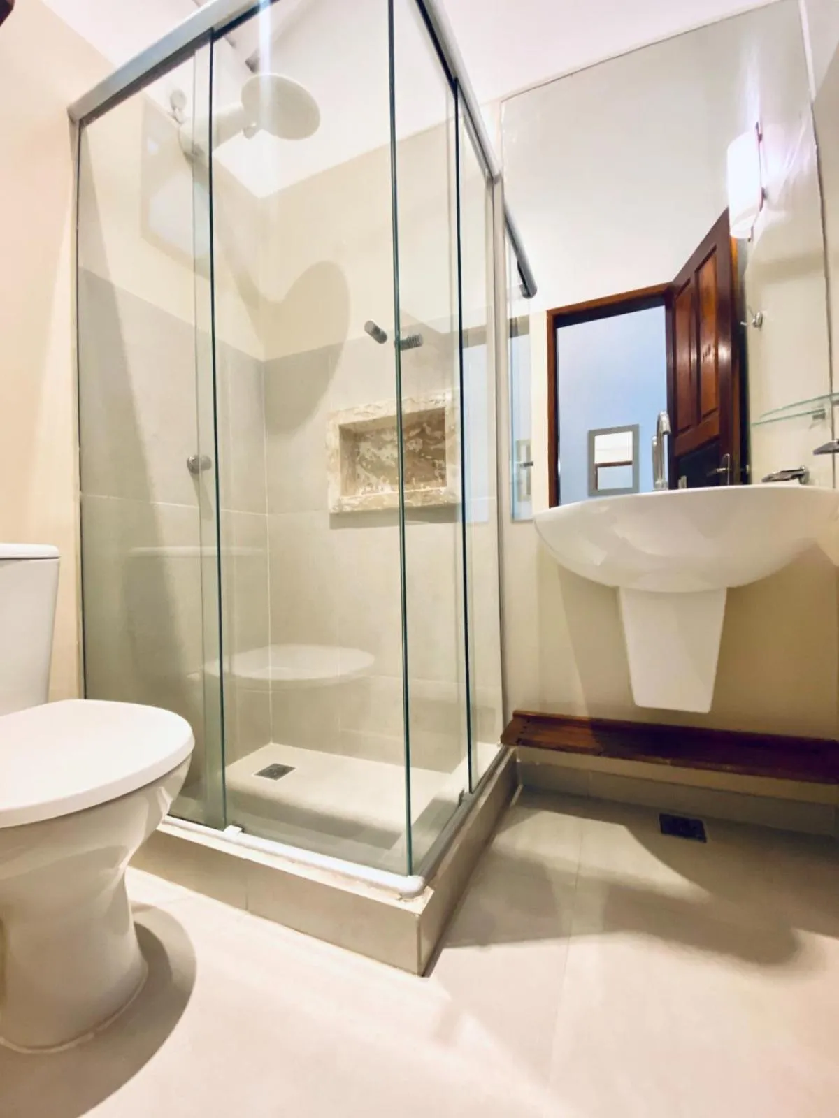 Bathroom in Pousada Agua de Coco