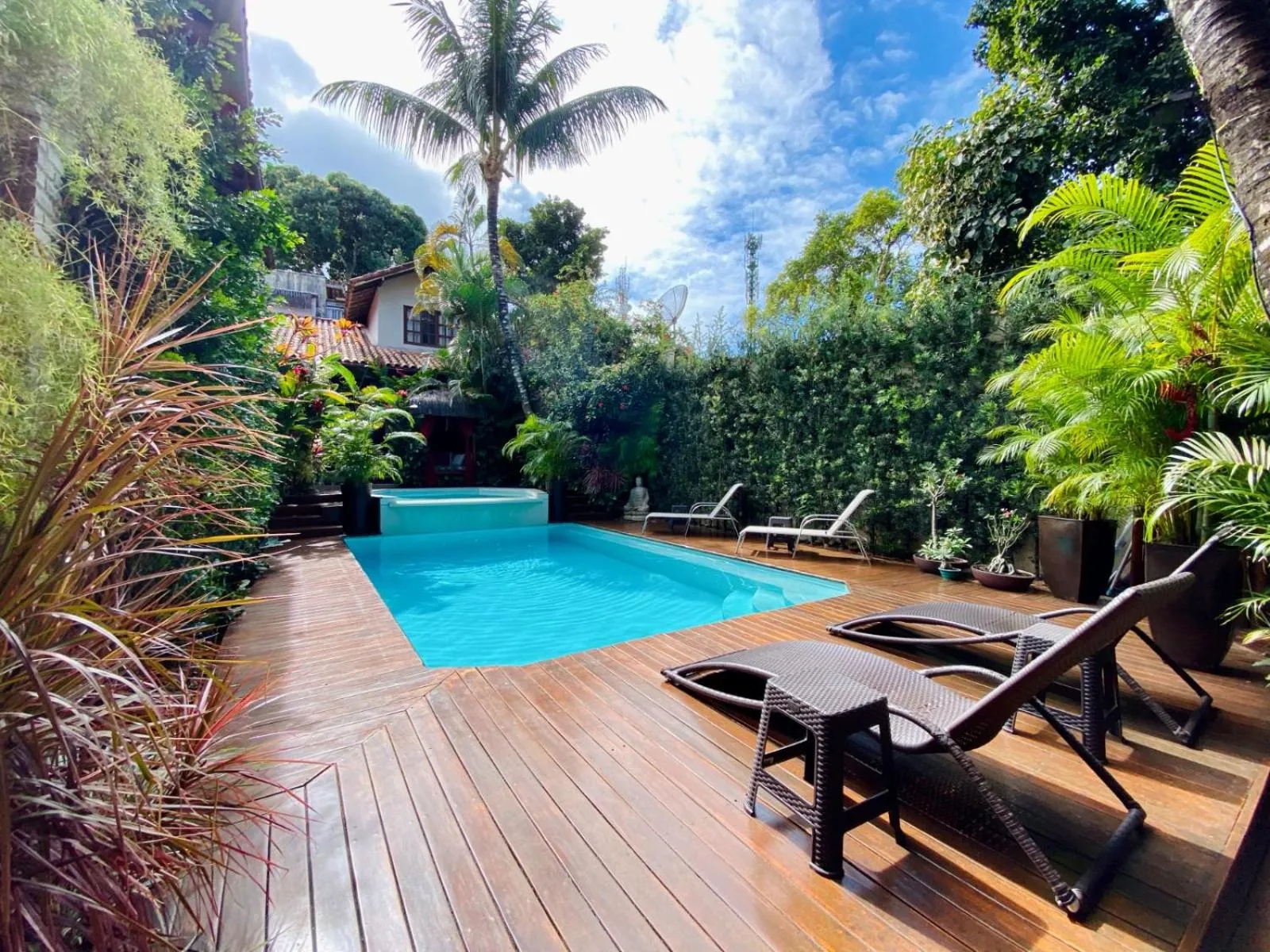 Property building in Pousada Agua de Coco