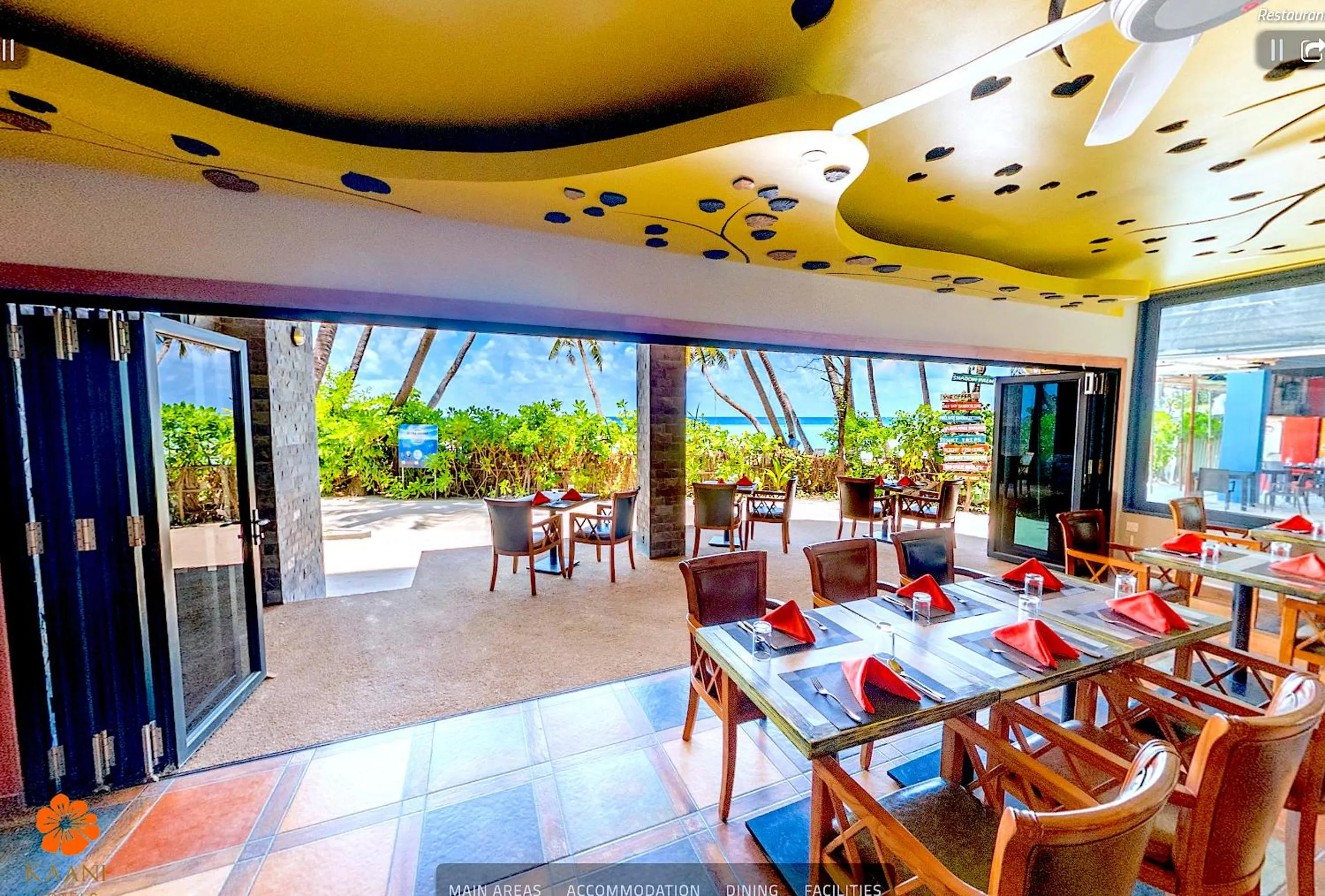 Restaurant/places to eat in Kaani Grand Seaview