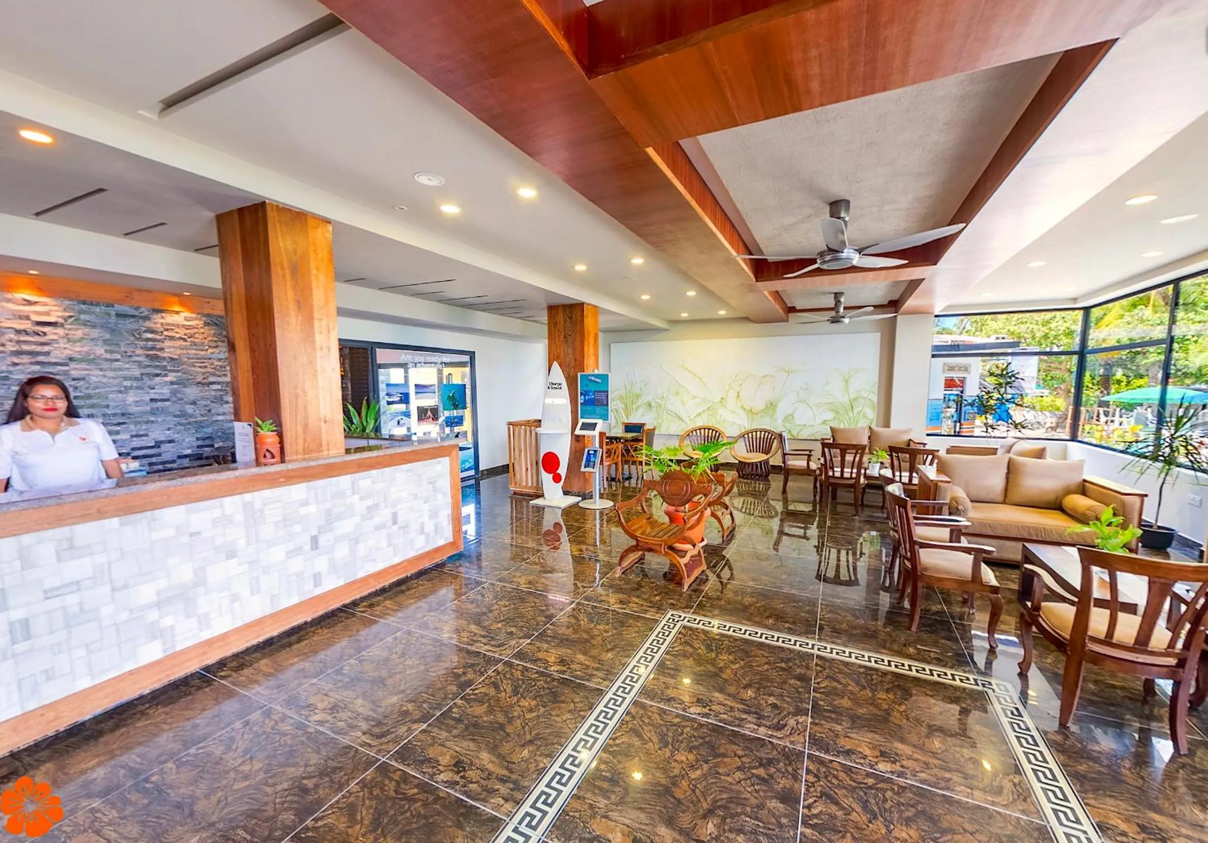 Lobby or reception in Kaani Grand Seaview