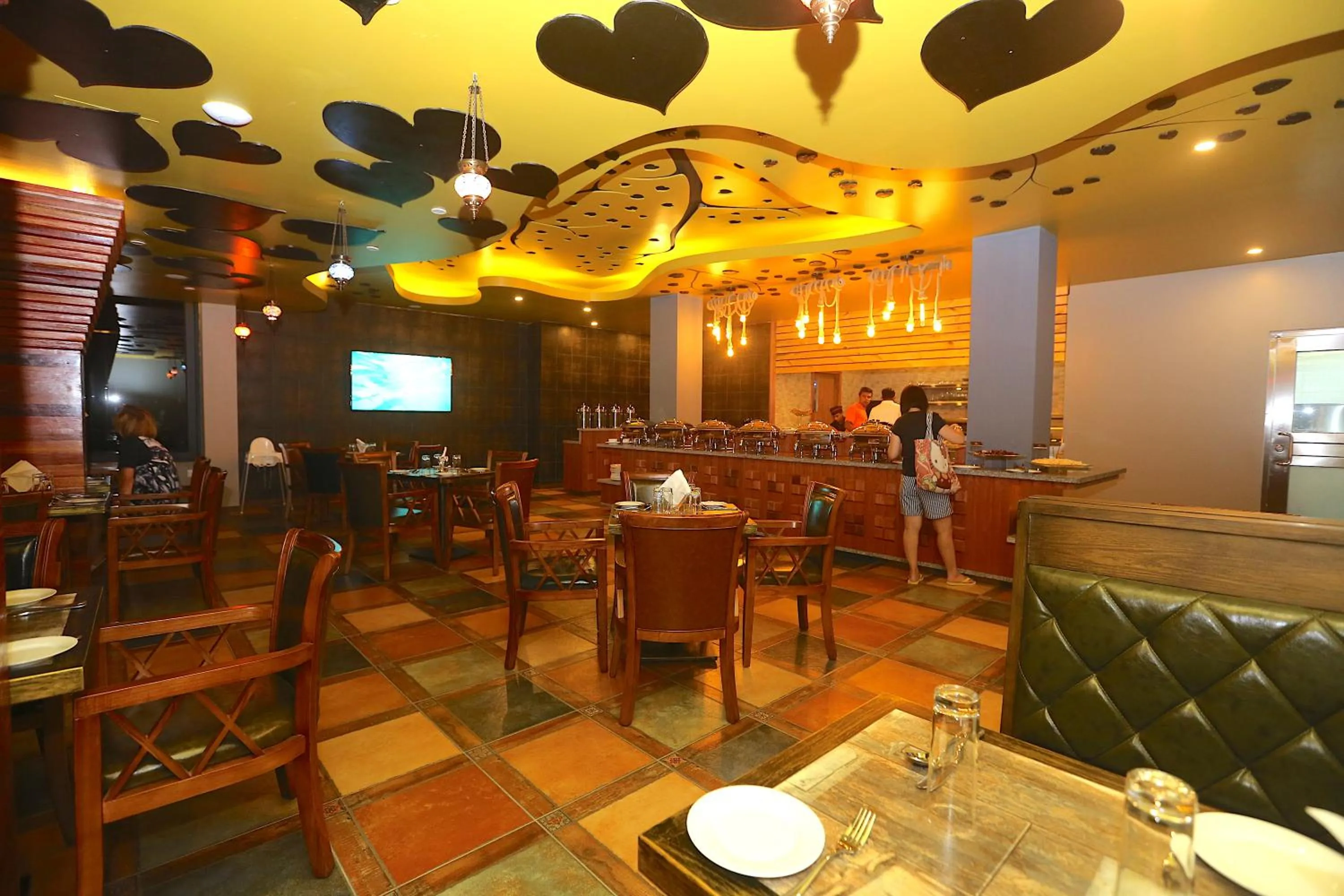 Breakfast in Kaani Grand Seaview