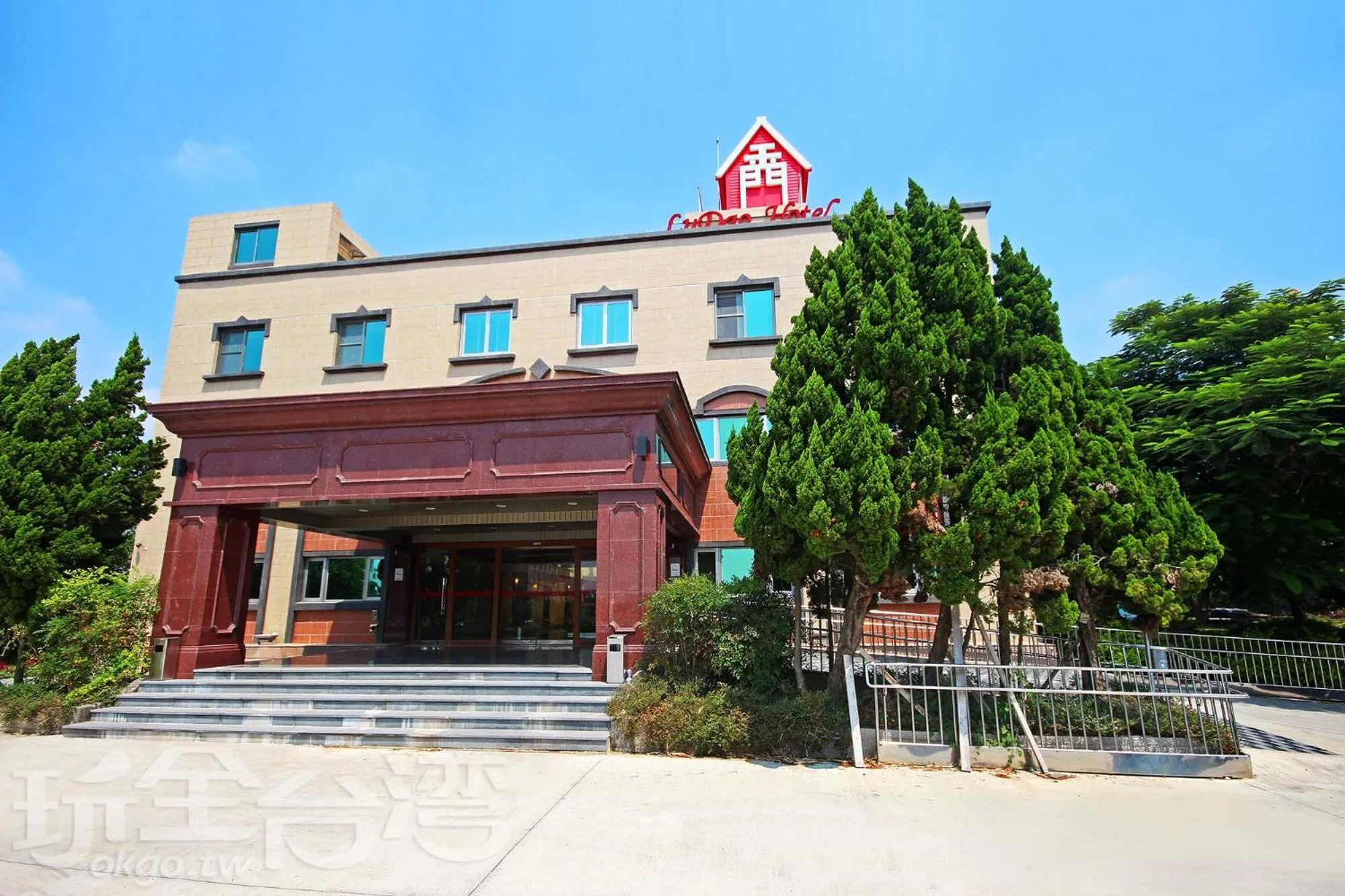 Property building in Ludao Hotel
