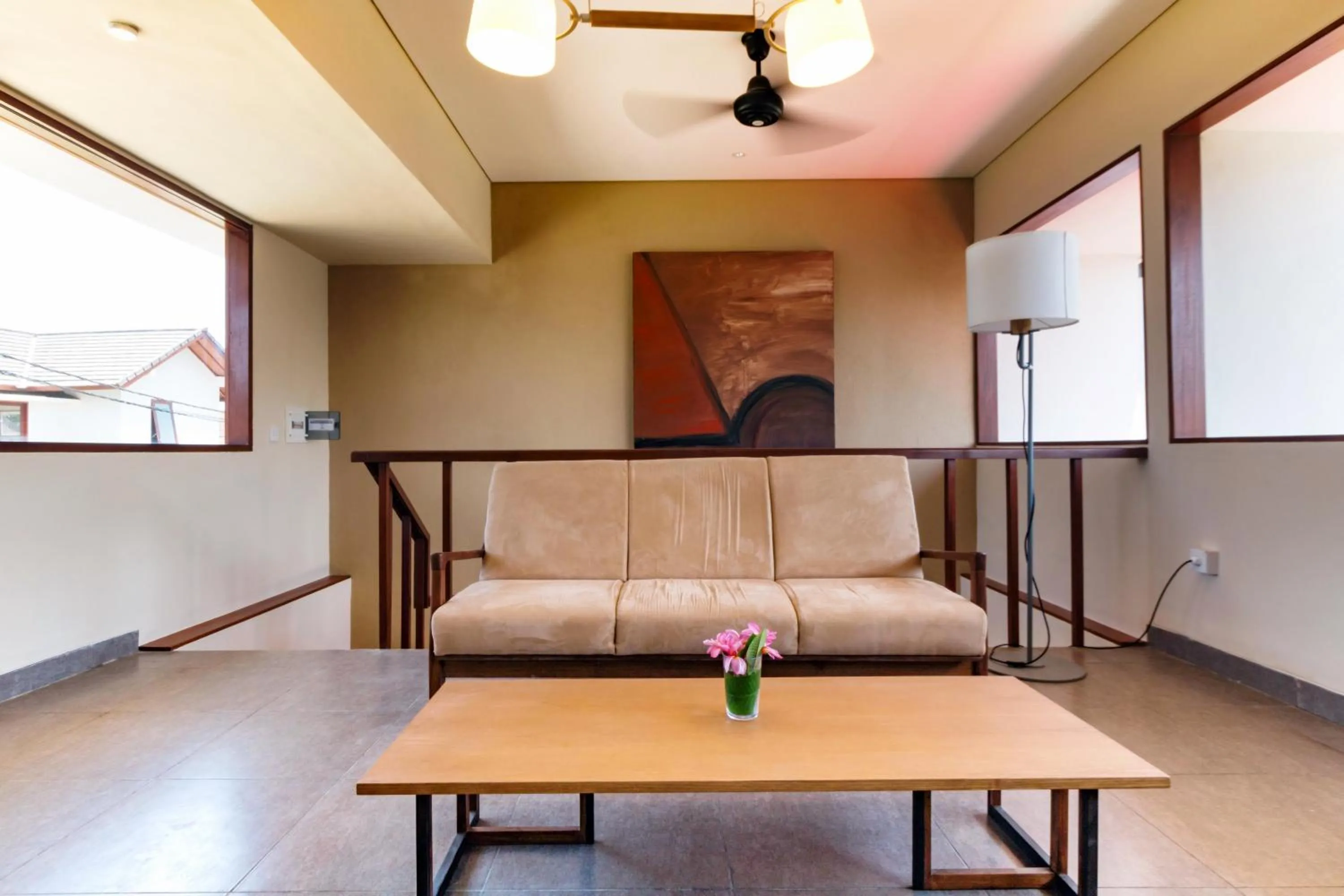 Living room in Sanur Art Villas