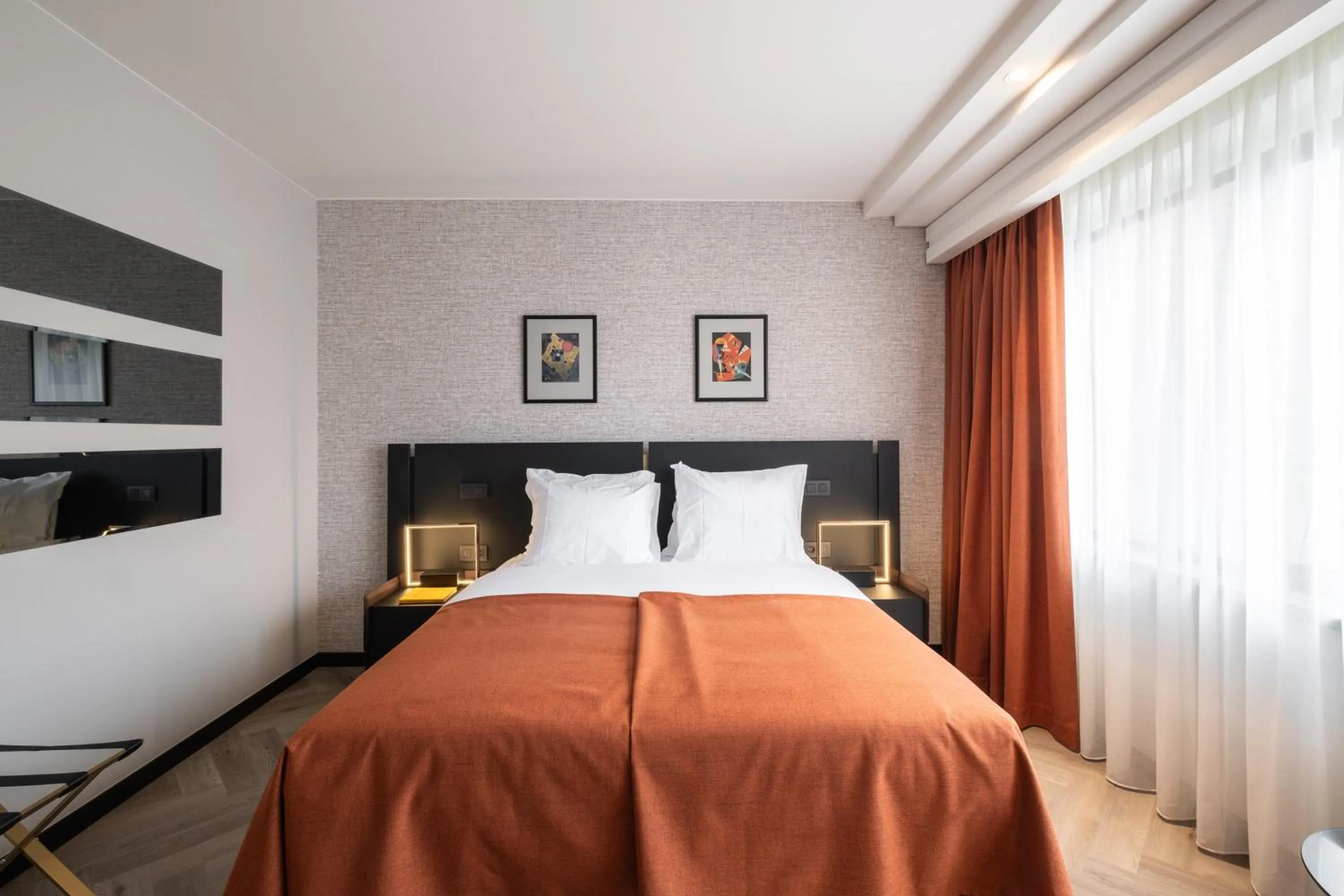 Bedroom, Bed in Hyllit Hotel