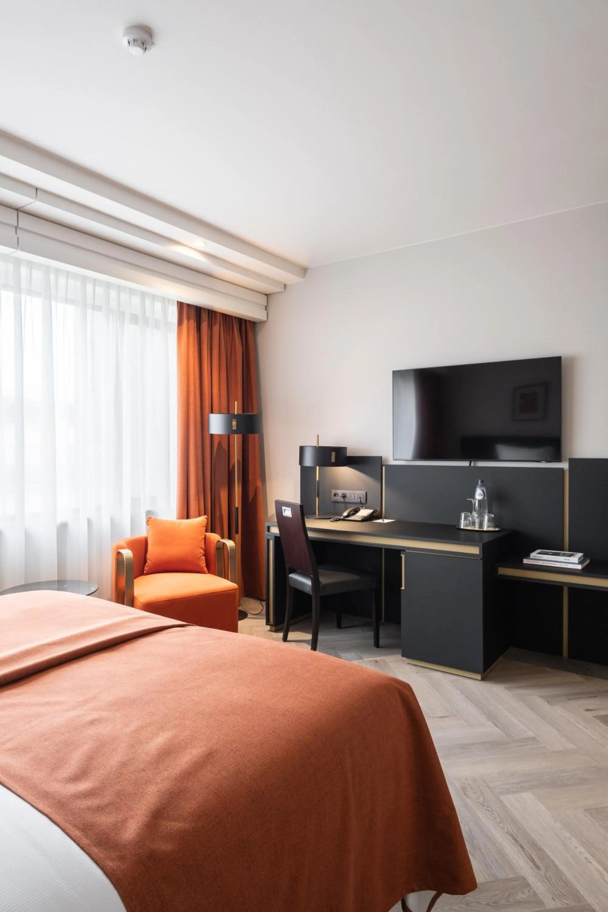 Bedroom, Bed in Hyllit Hotel