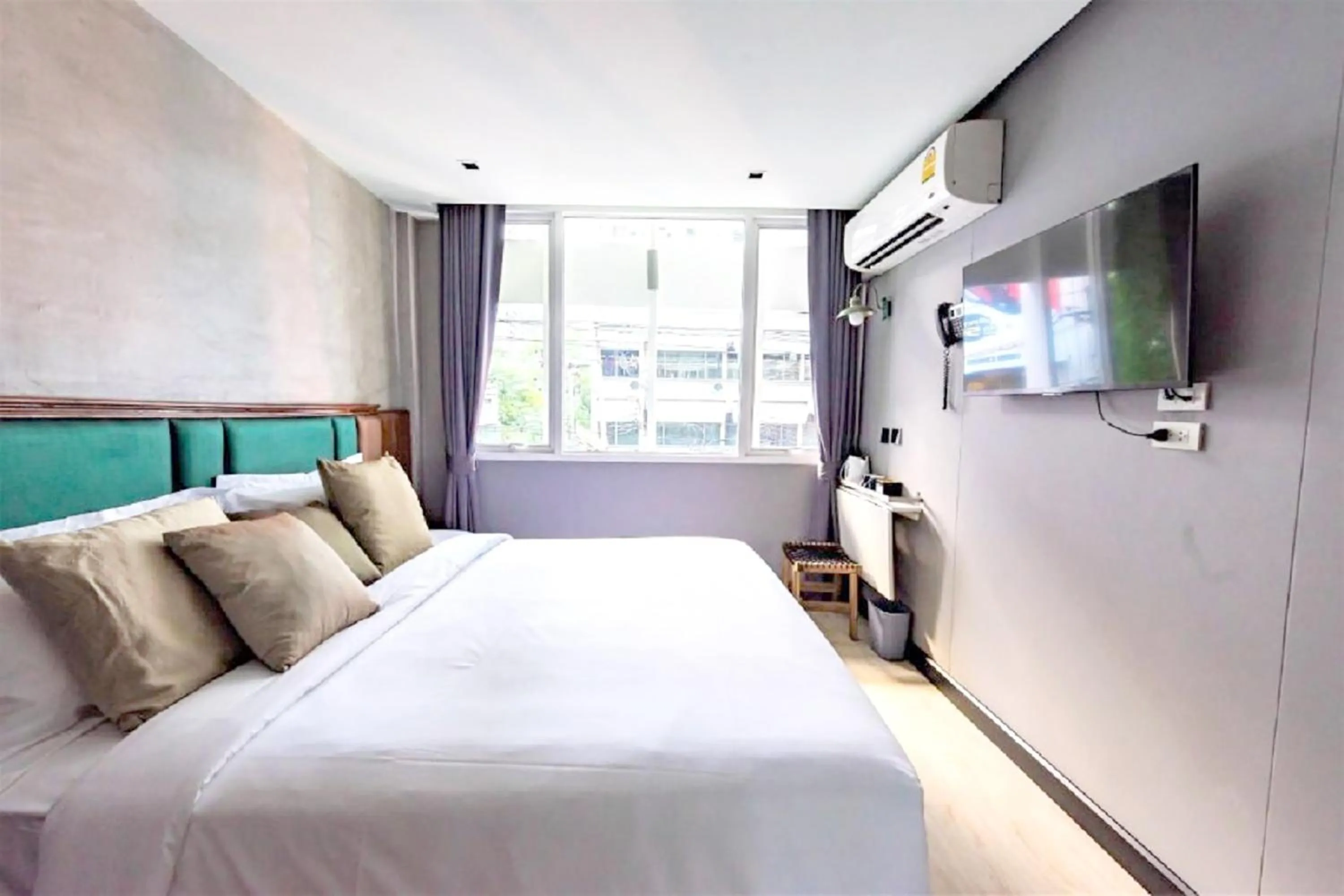 Bed in Narawad Boutique Hotel