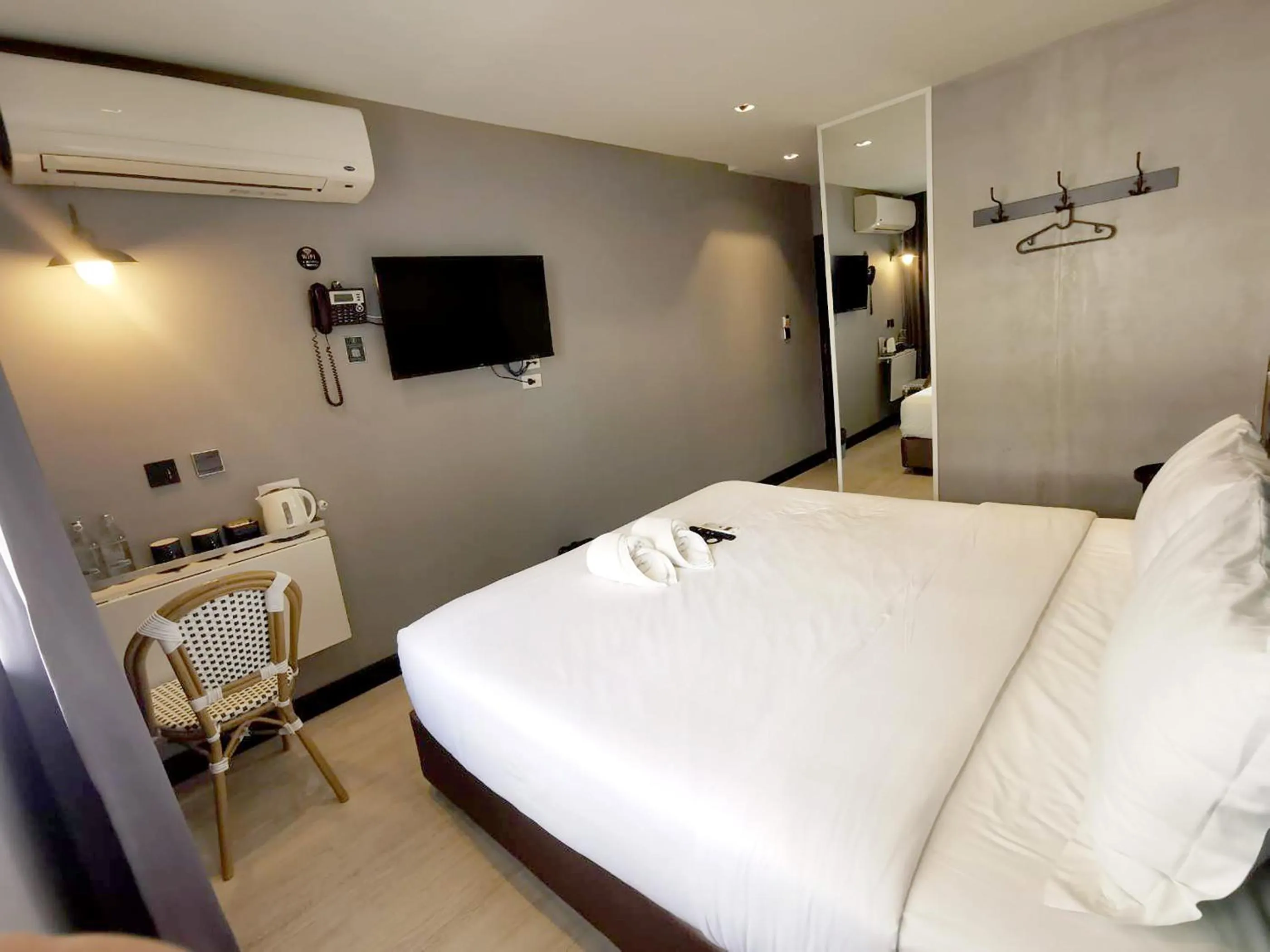 Bed in Narawad Boutique Hotel