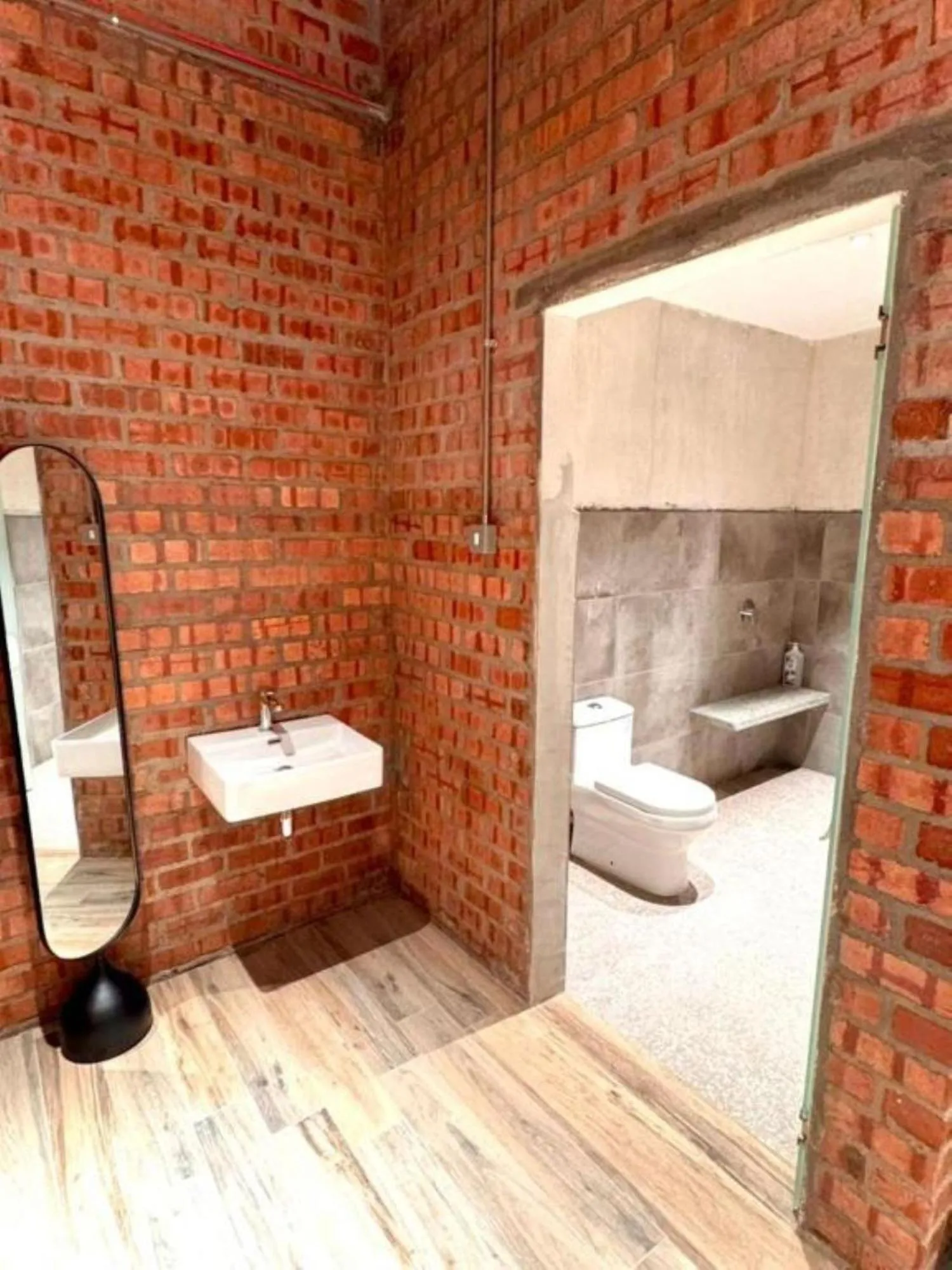 Toilet in Brick Box Hotel @ Oldtown Ipoh