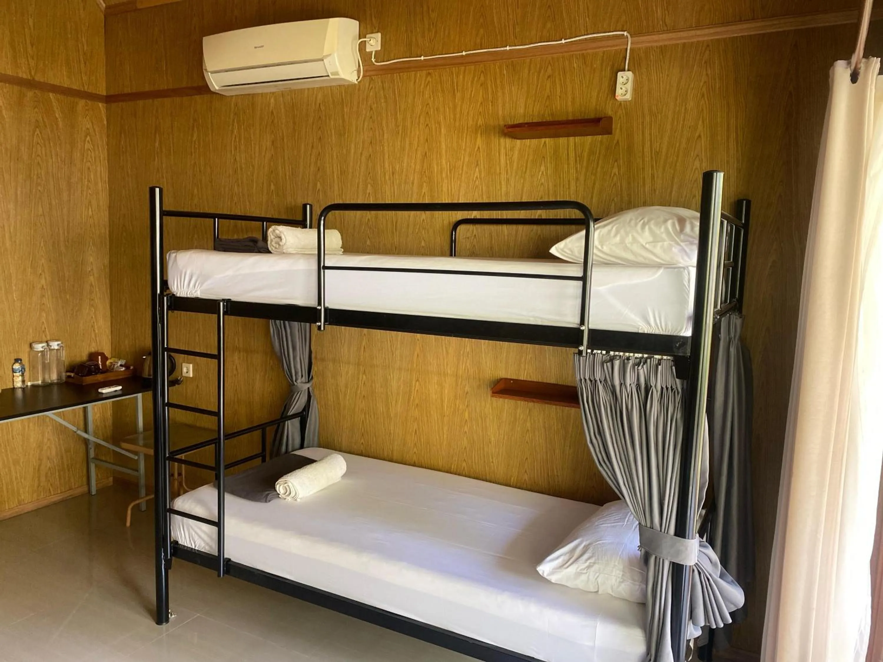 Bed in Kulkul Bungalow