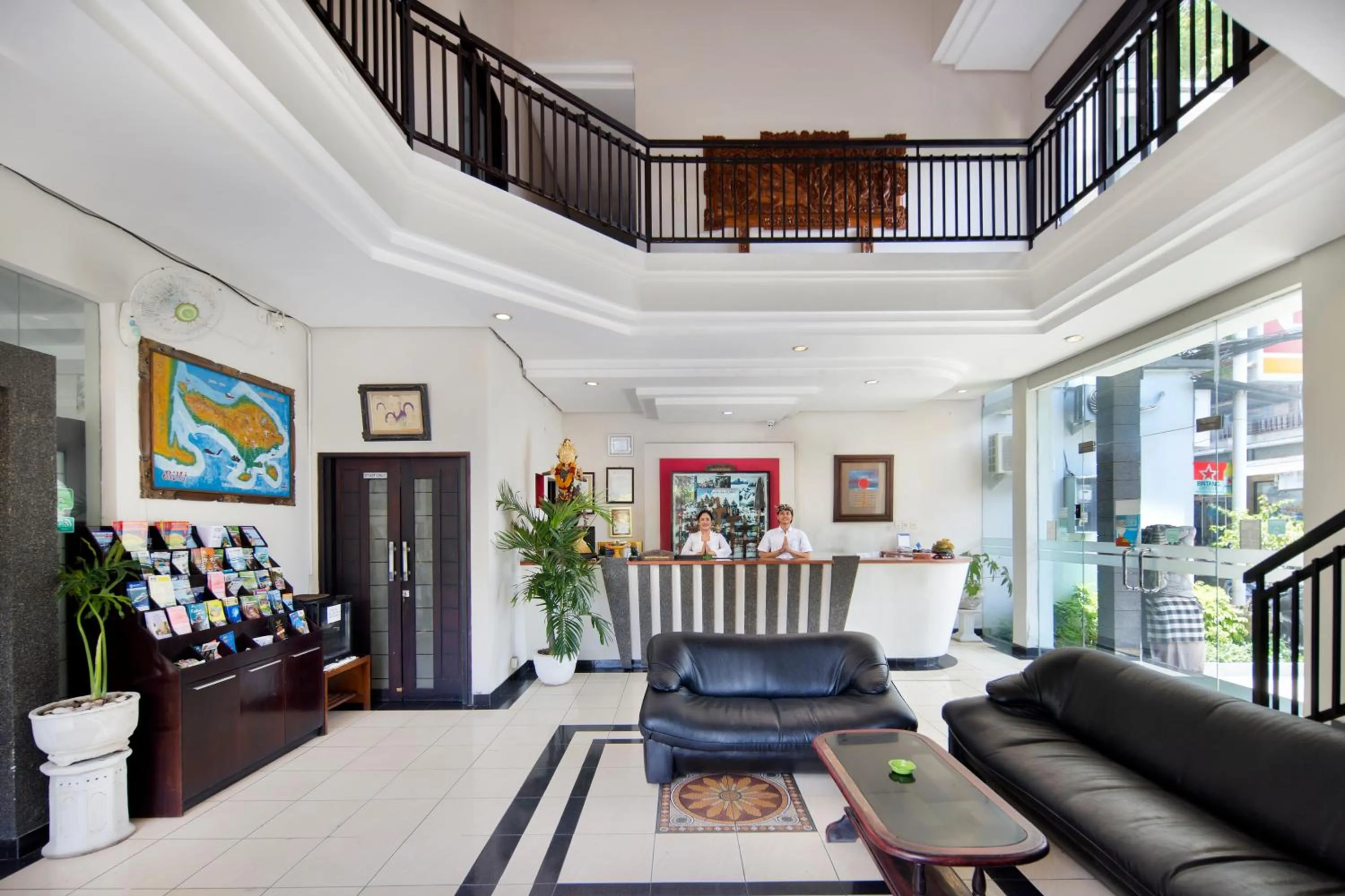 Lobby or reception in Legian Village Beach Resort - CHSE Certified