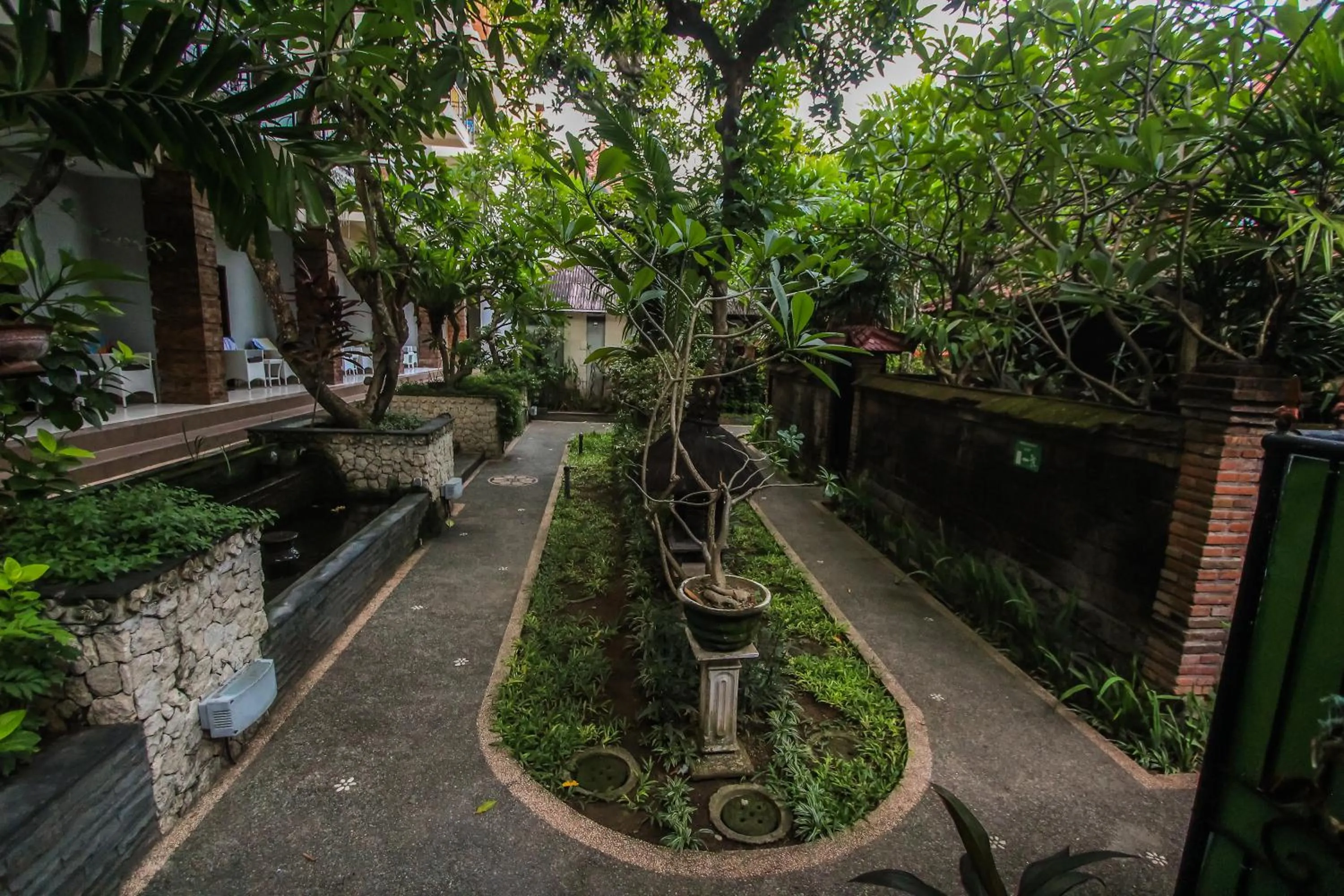 Garden in Legian Village Beach Resort - CHSE Certified
