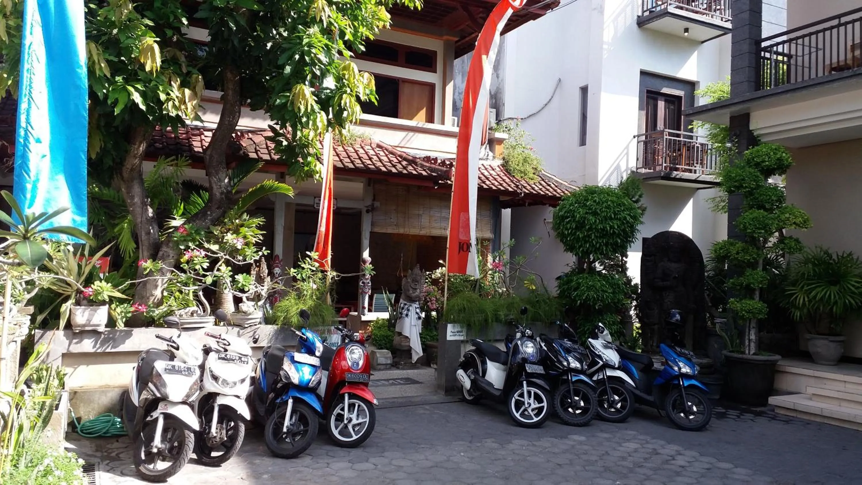 Parking in Legian Village Beach Resort - CHSE Certified