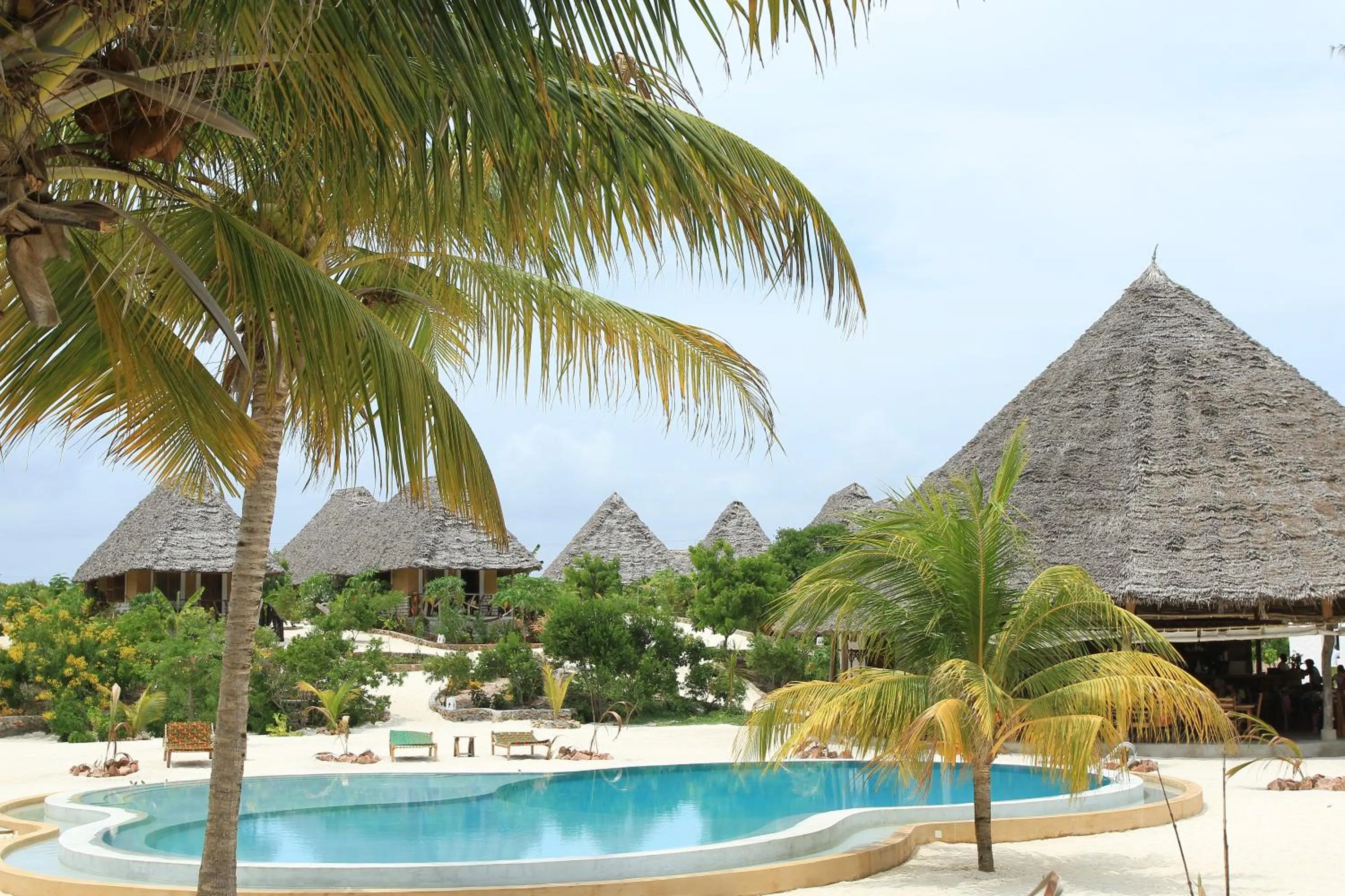 Swimming pool in Ujamaa Beach Resort