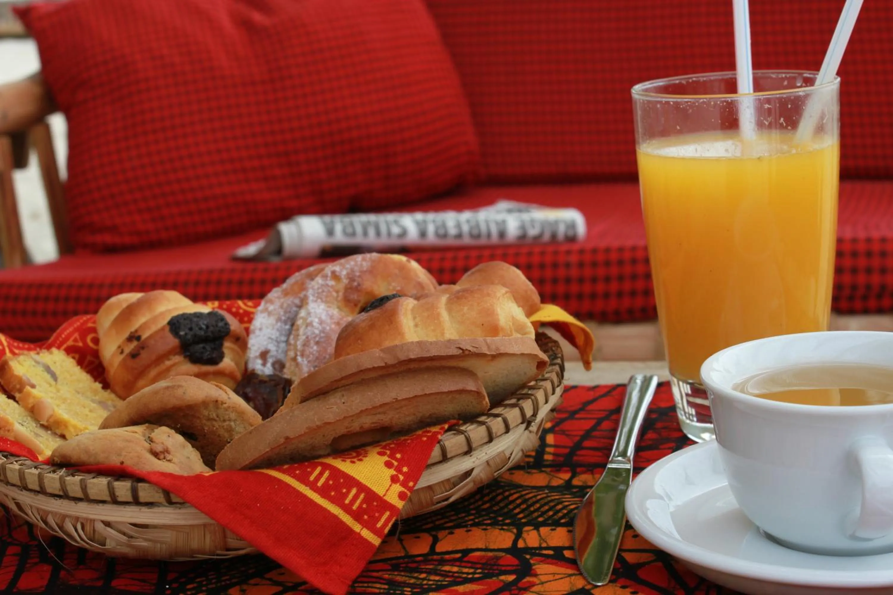 Food close-up in Ujamaa Beach Resort