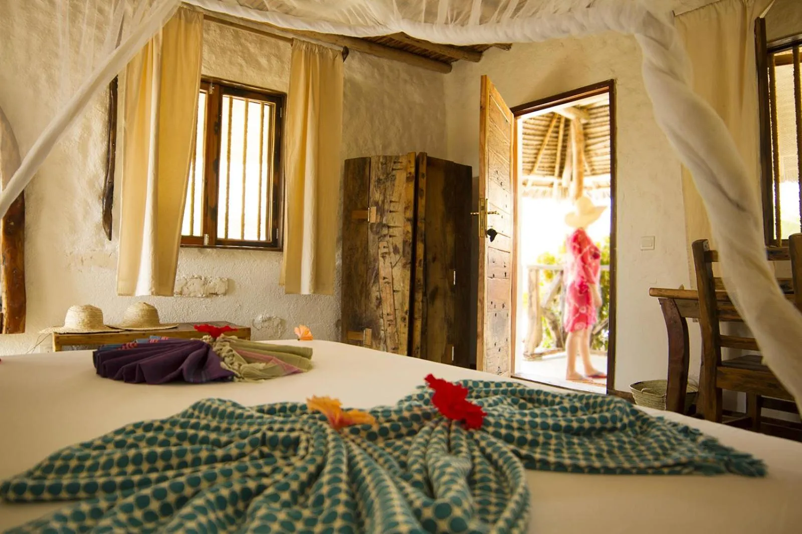 Photo of the whole room, Bed in Ujamaa Beach Resort