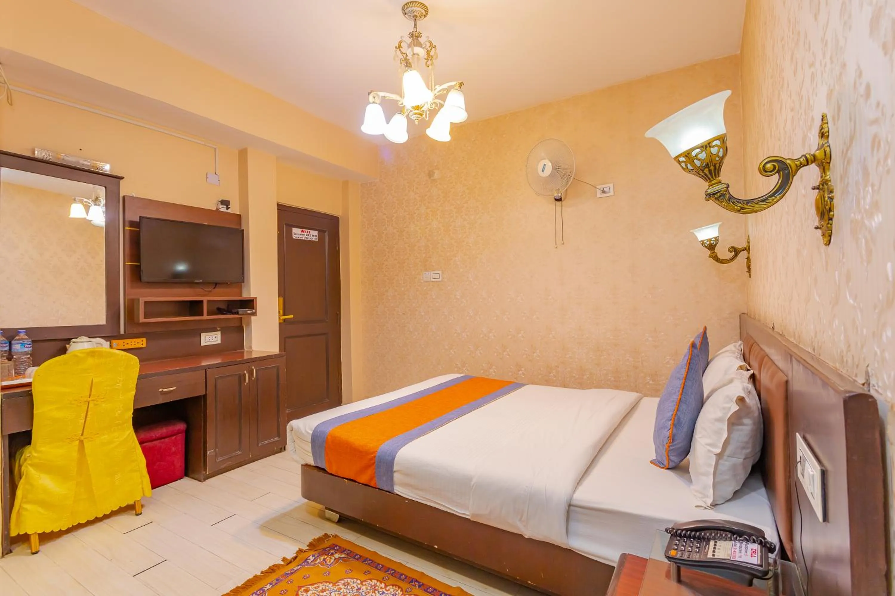 Bed in Hotel Royal Kathmandu