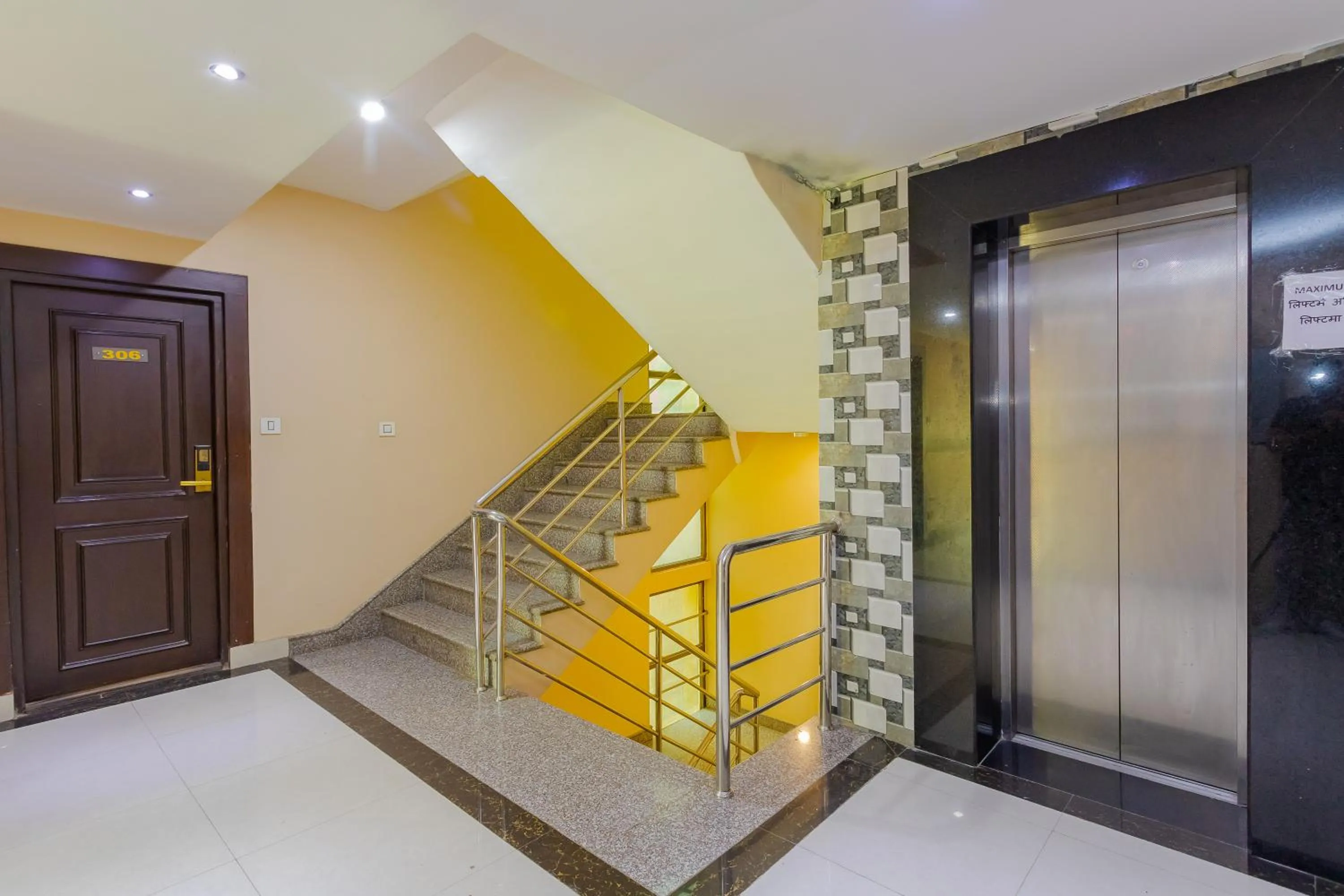 elevator in Hotel Royal Kathmandu