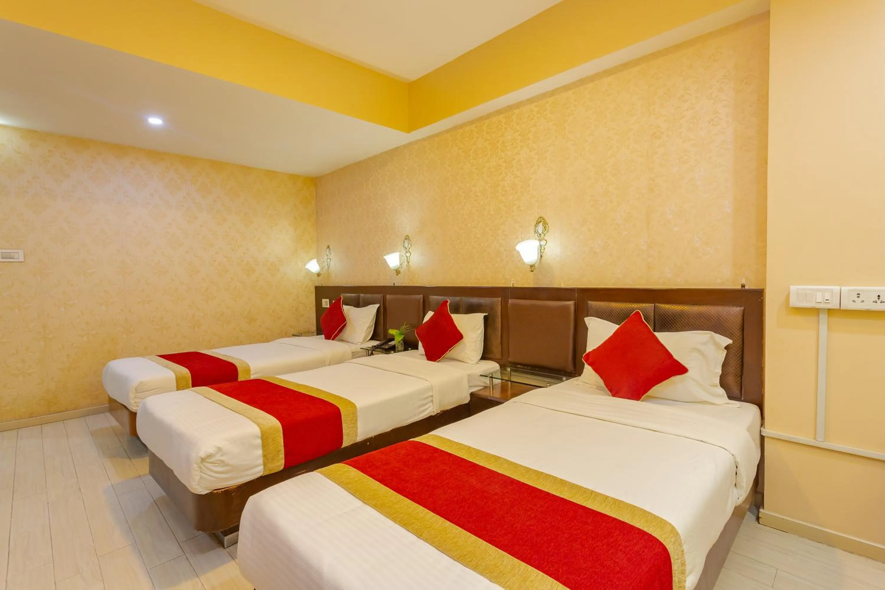 Bed in Hotel Royal Kathmandu