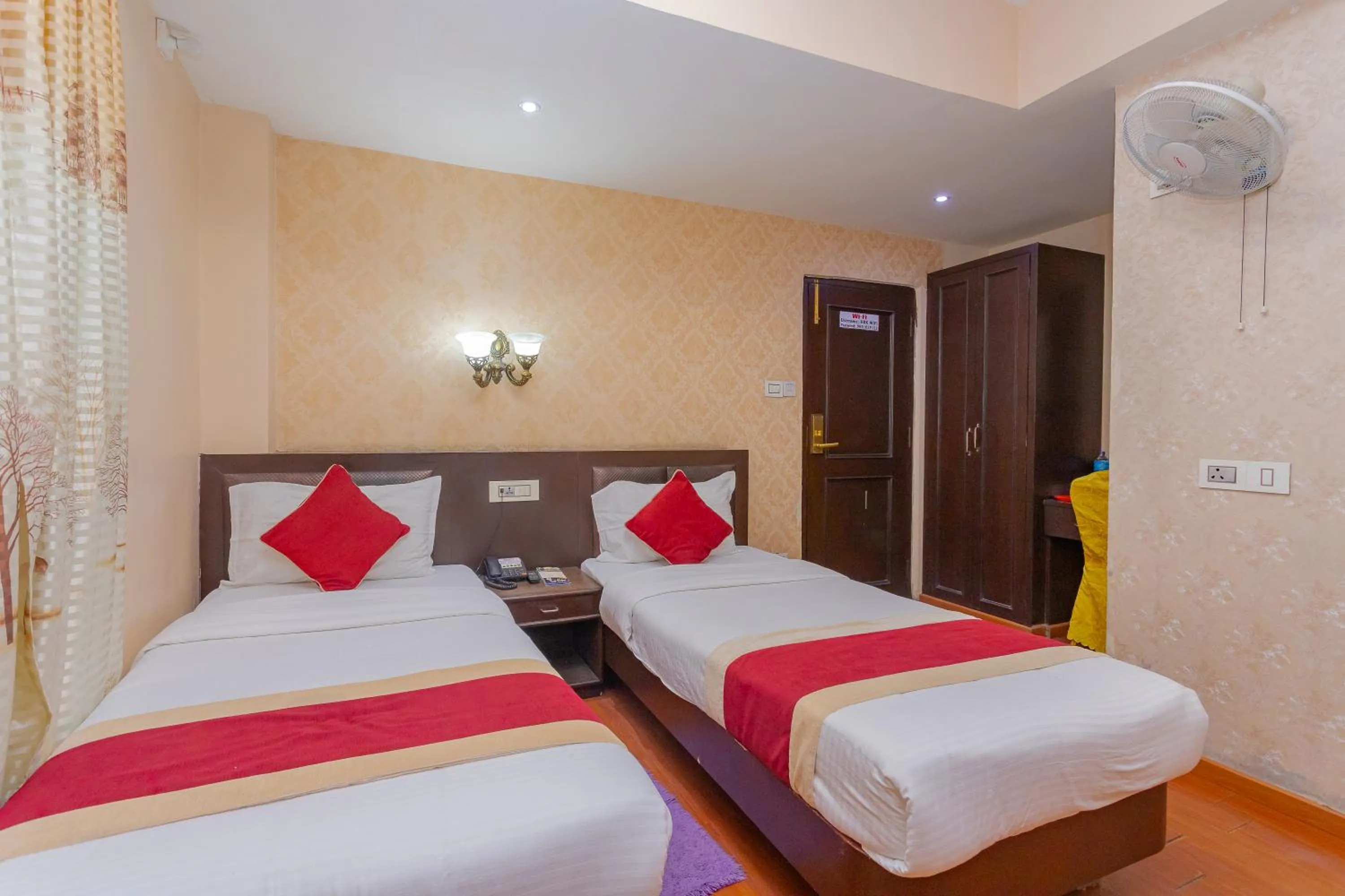 Bed in Hotel Royal Kathmandu