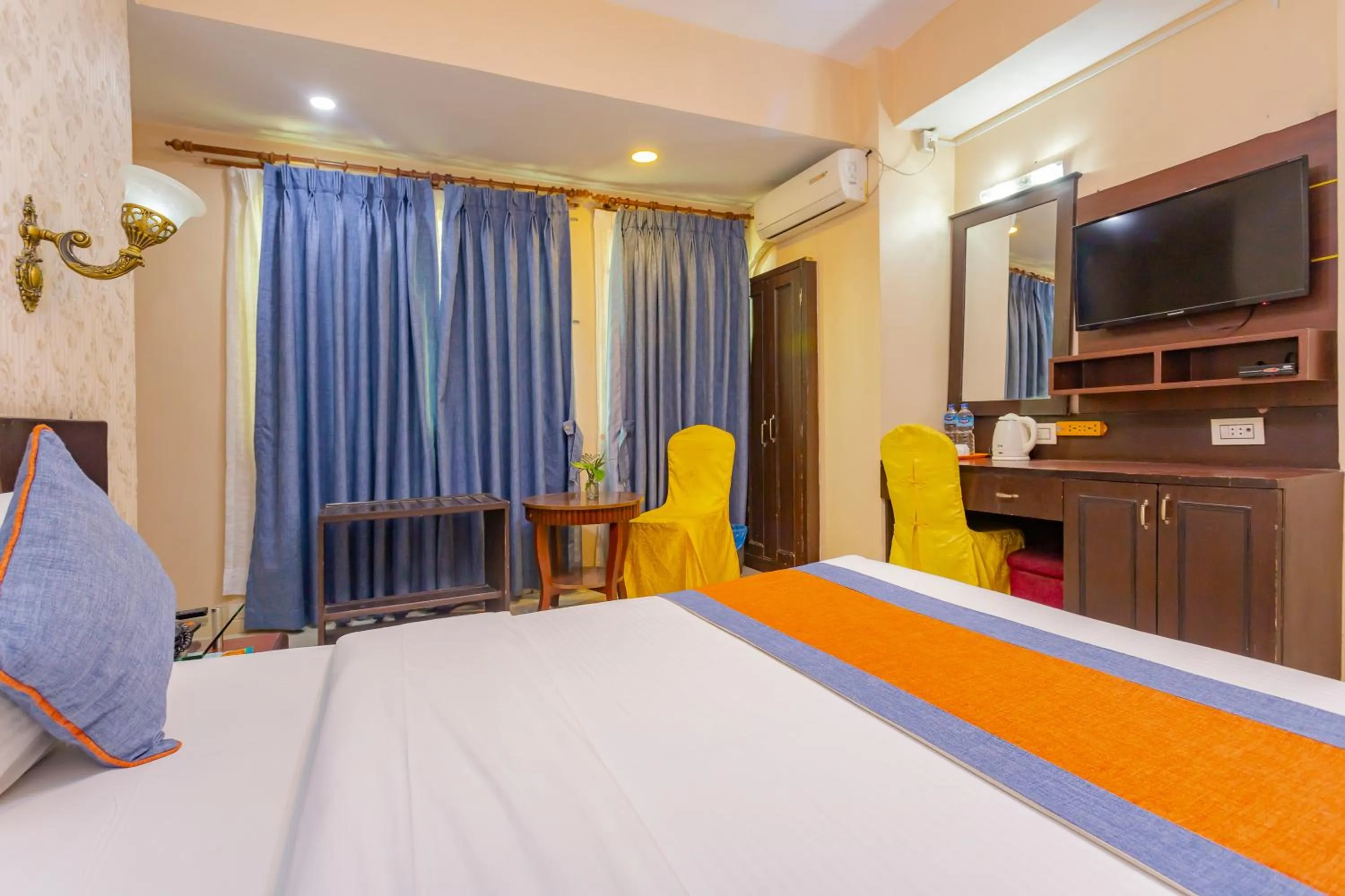 Bed in Hotel Royal Kathmandu