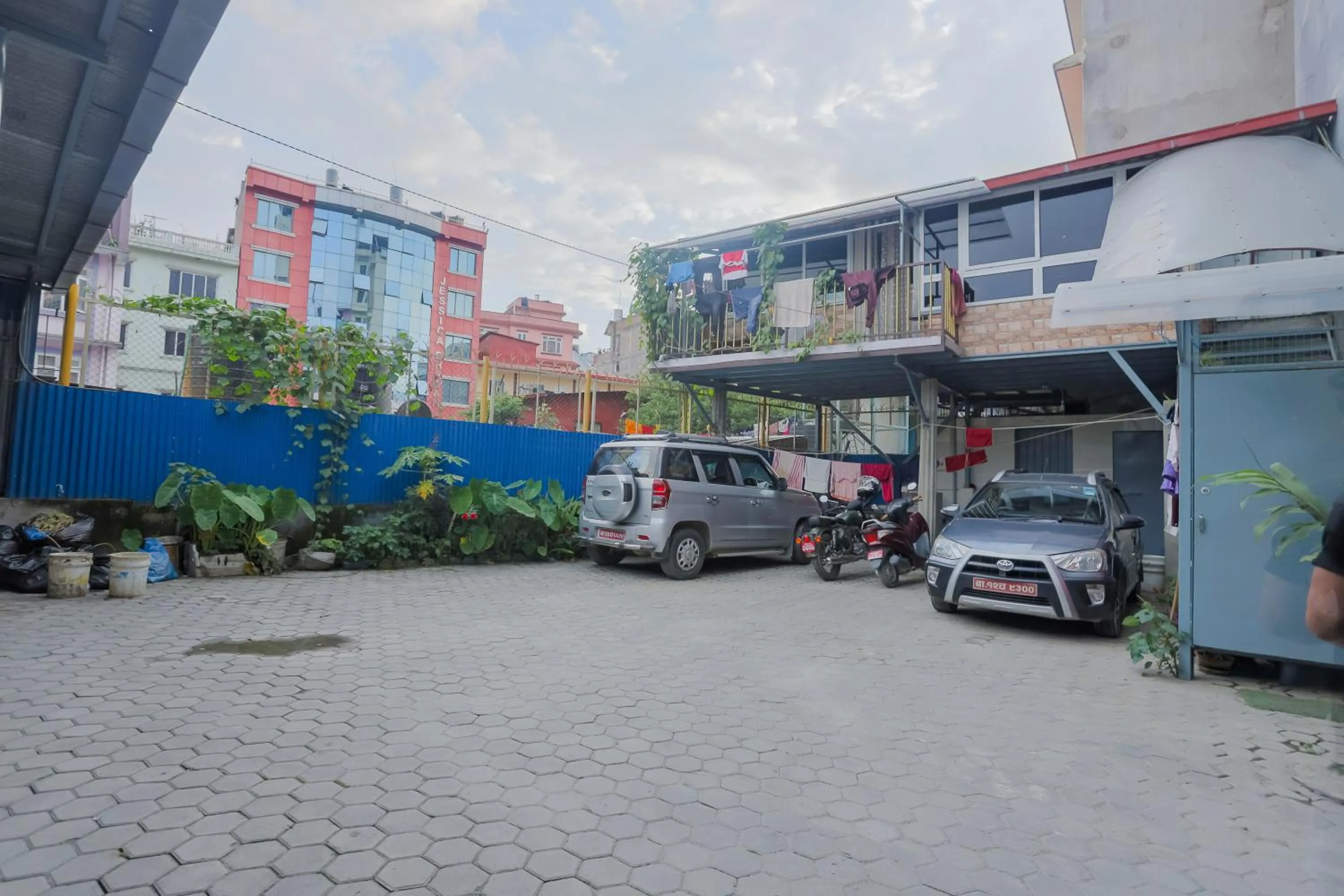 Parking in Hotel Royal Kathmandu