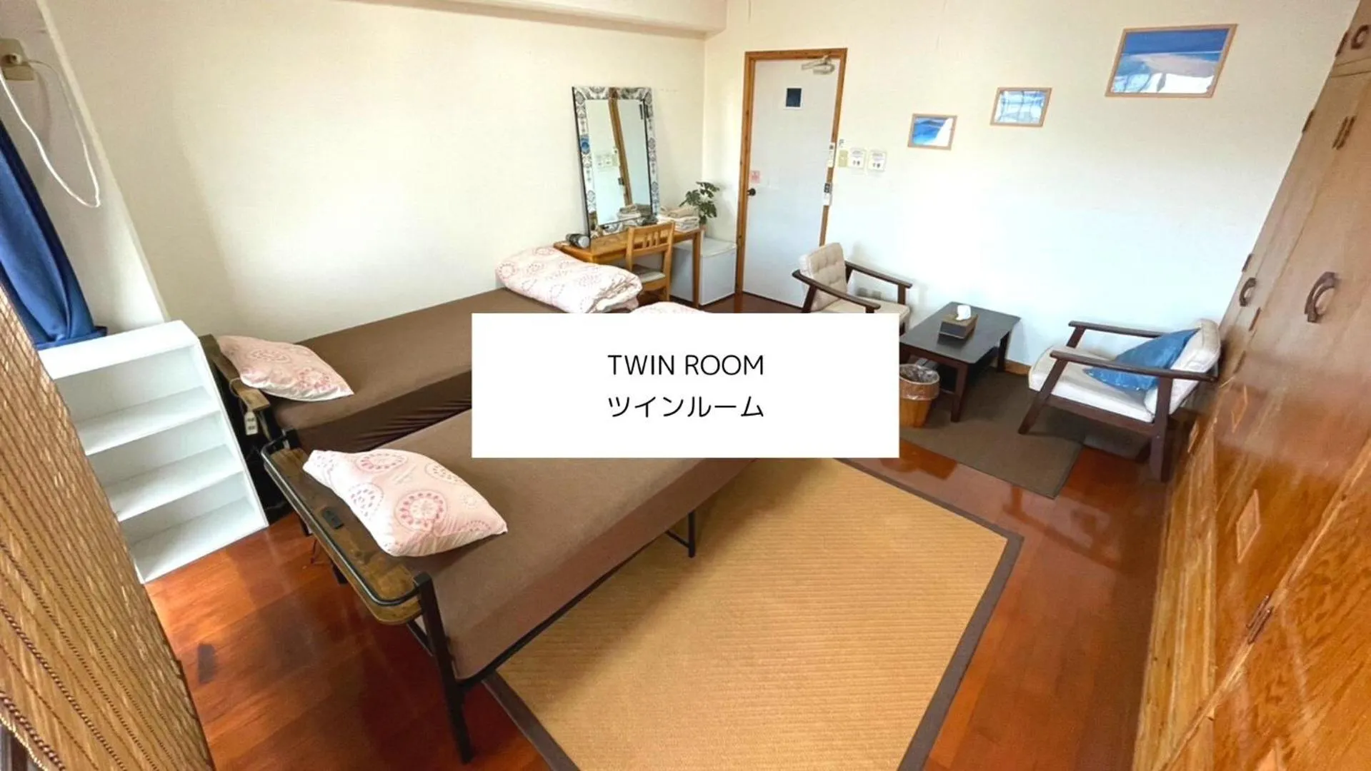 Bed in ALL FRIENDS Guest House