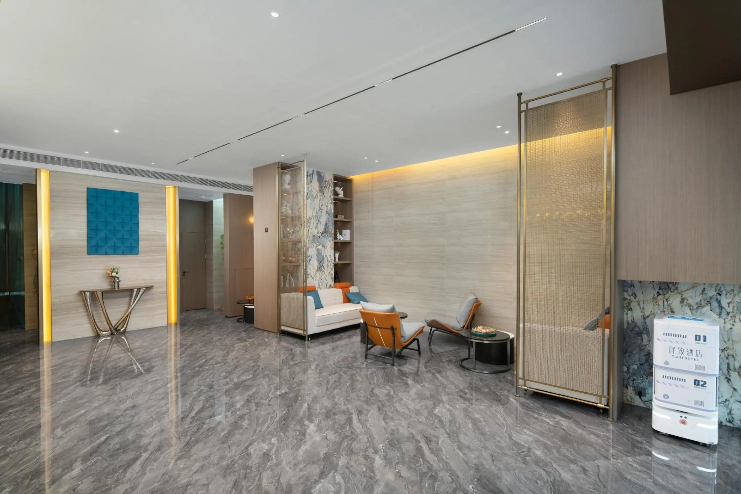 Lobby or reception in Yizhi Hotel - Guangzhou Beijing Road Chenjiaxuan Subway Station