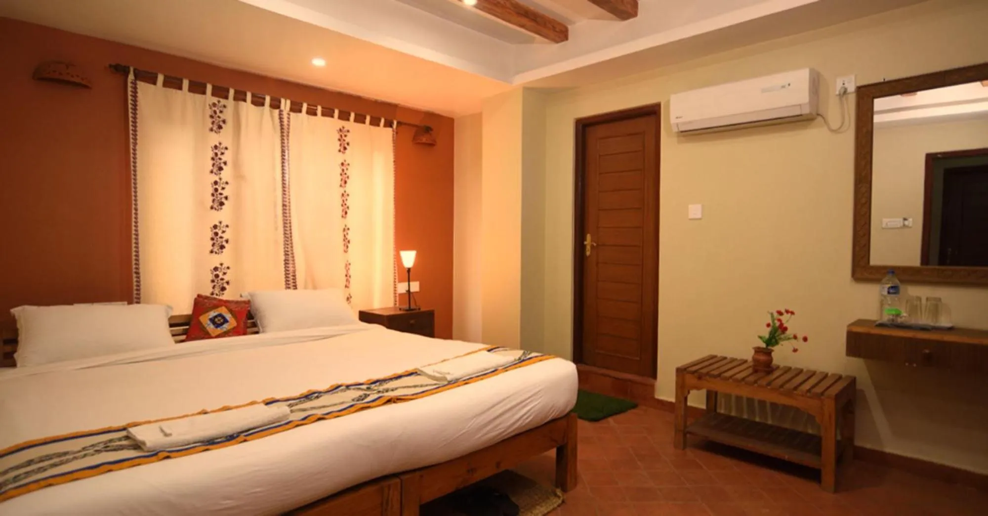 Bedroom, Bed in The Exotic House