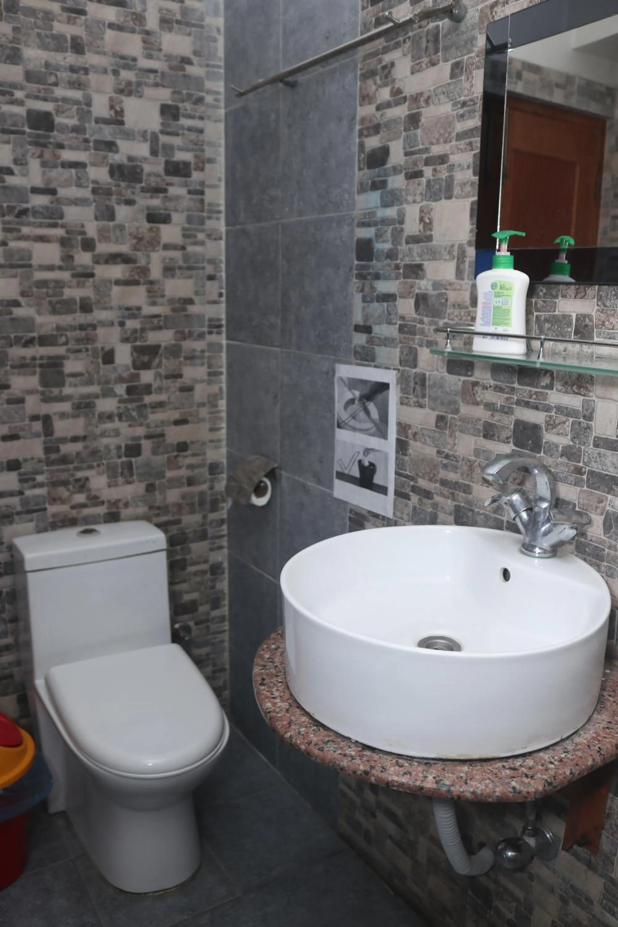 Shower in The Exotic House