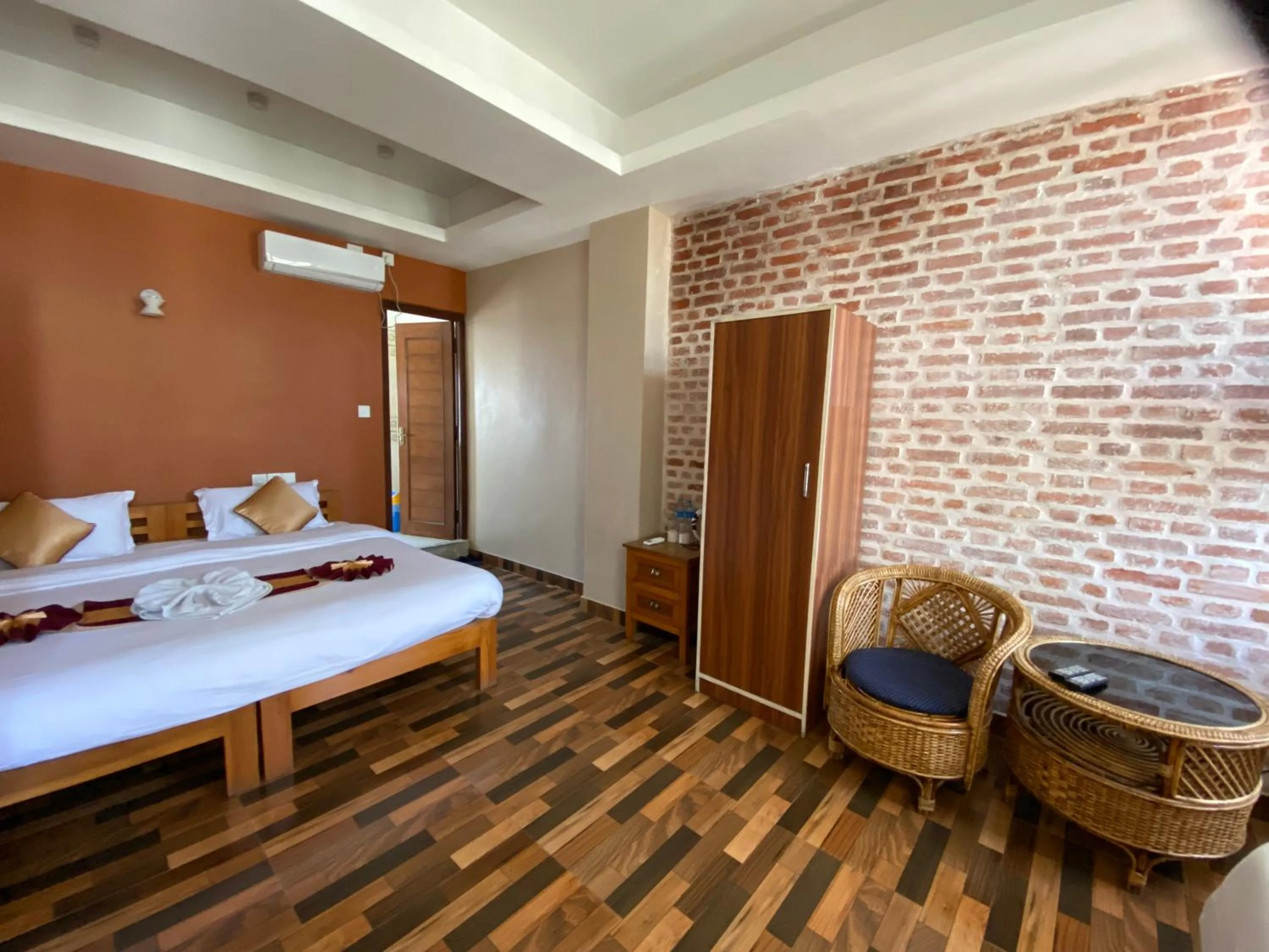 Bed in The Exotic House