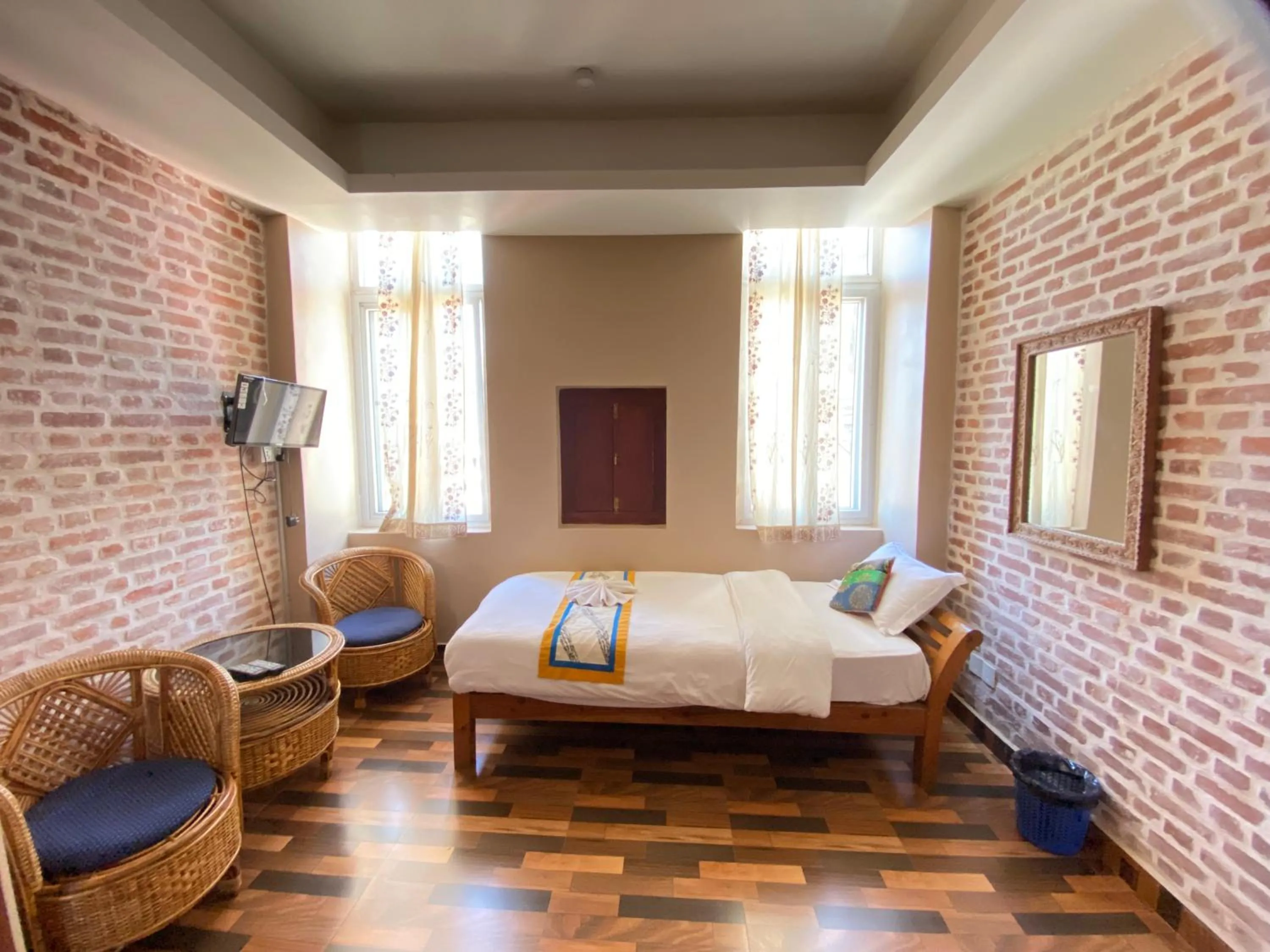 Bed in The Exotic House