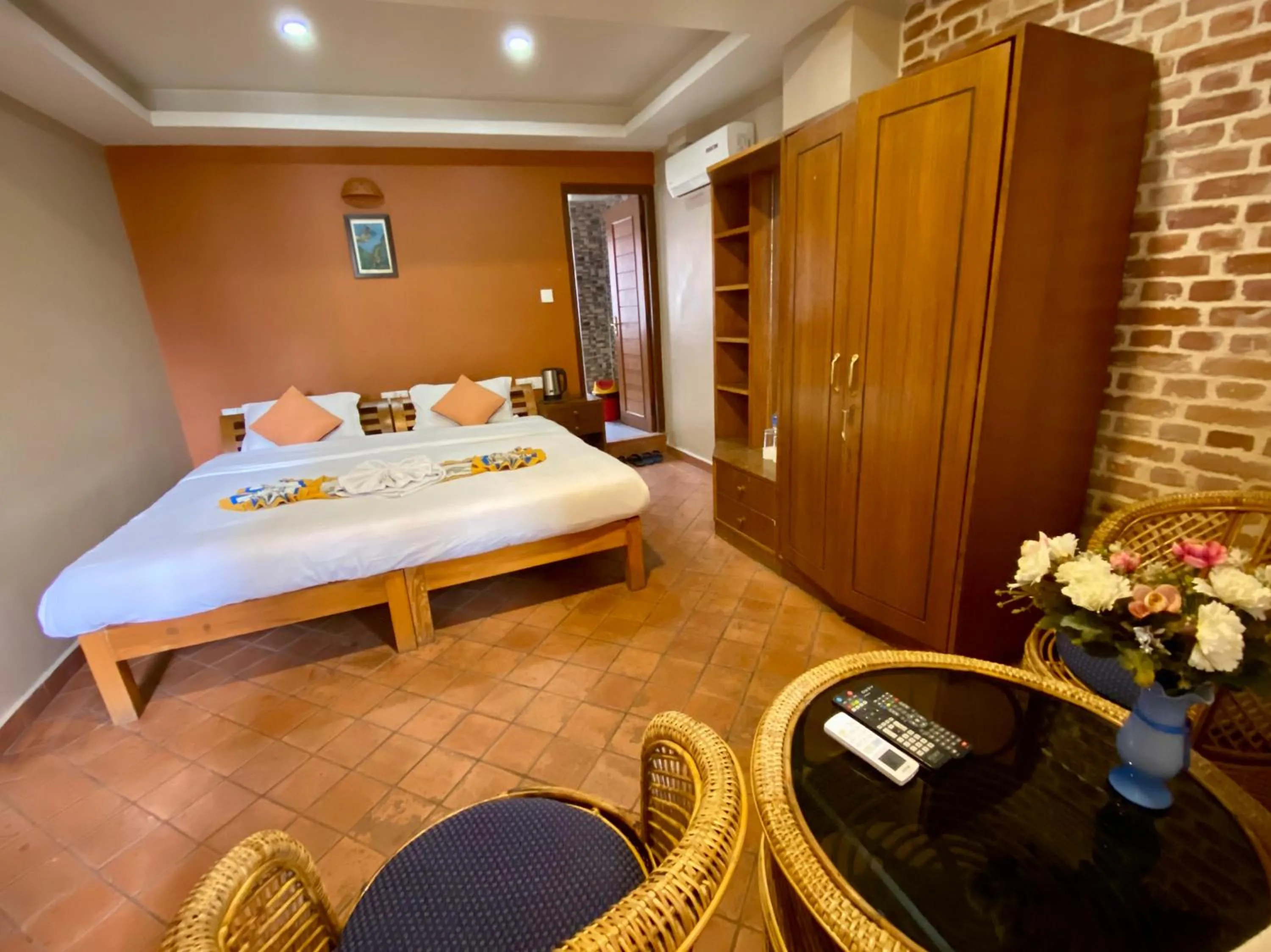 Bed in The Exotic House