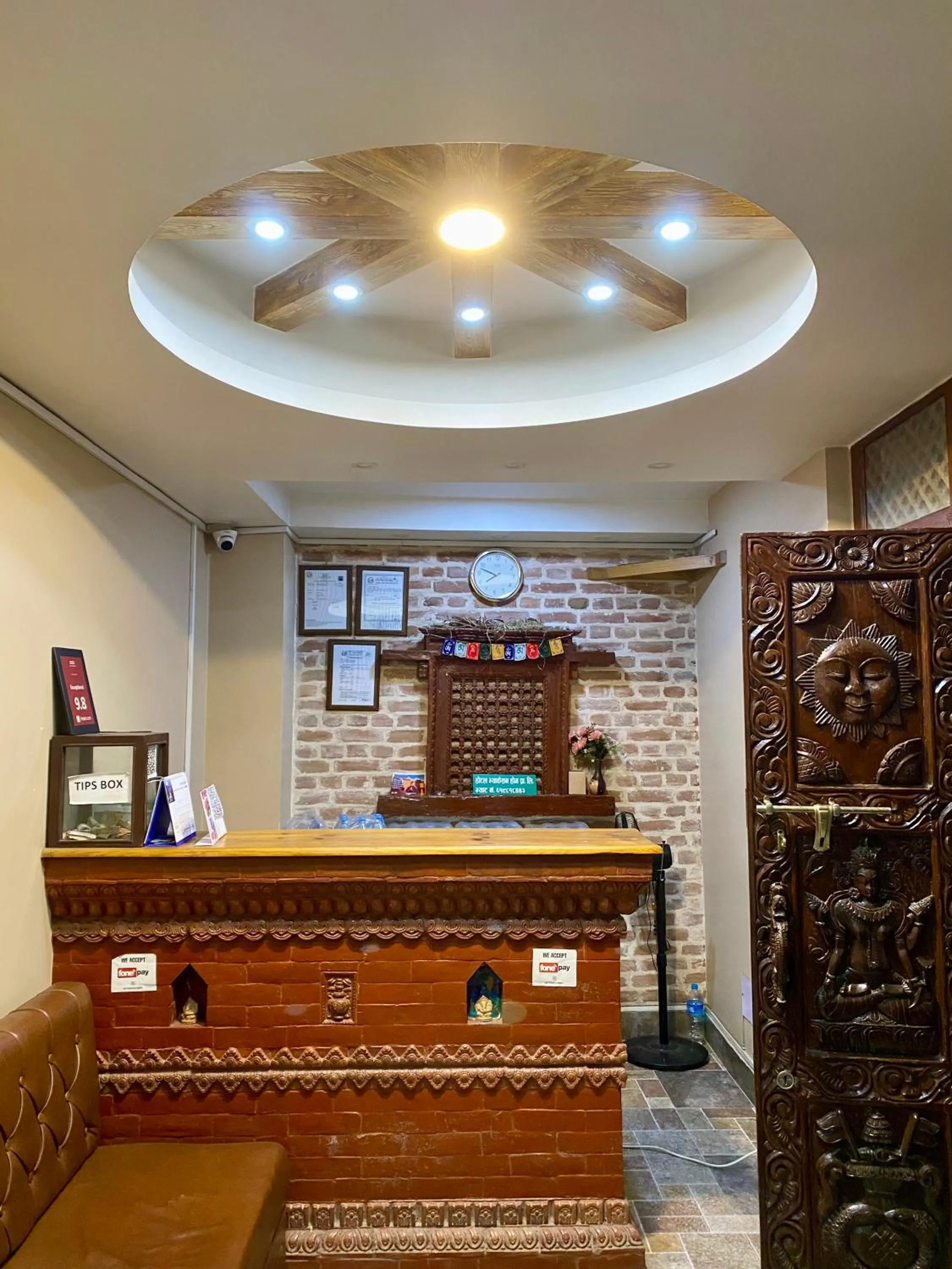 Lobby or reception in The Exotic House