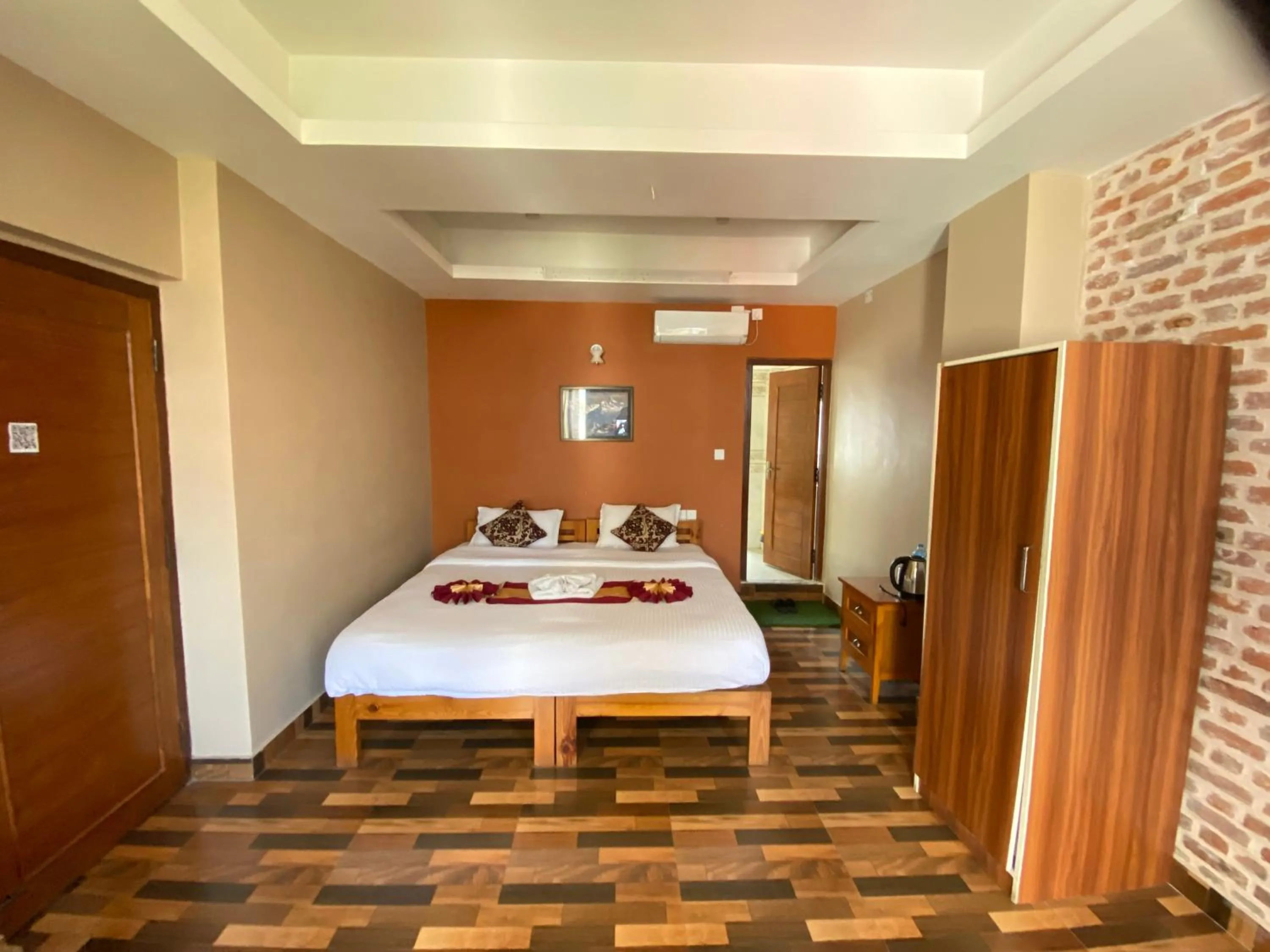 Bed in The Exotic House