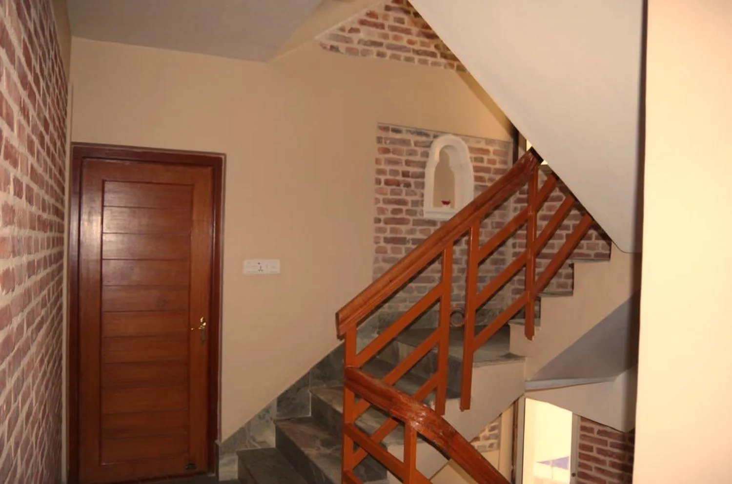 Facade/entrance in The Exotic House