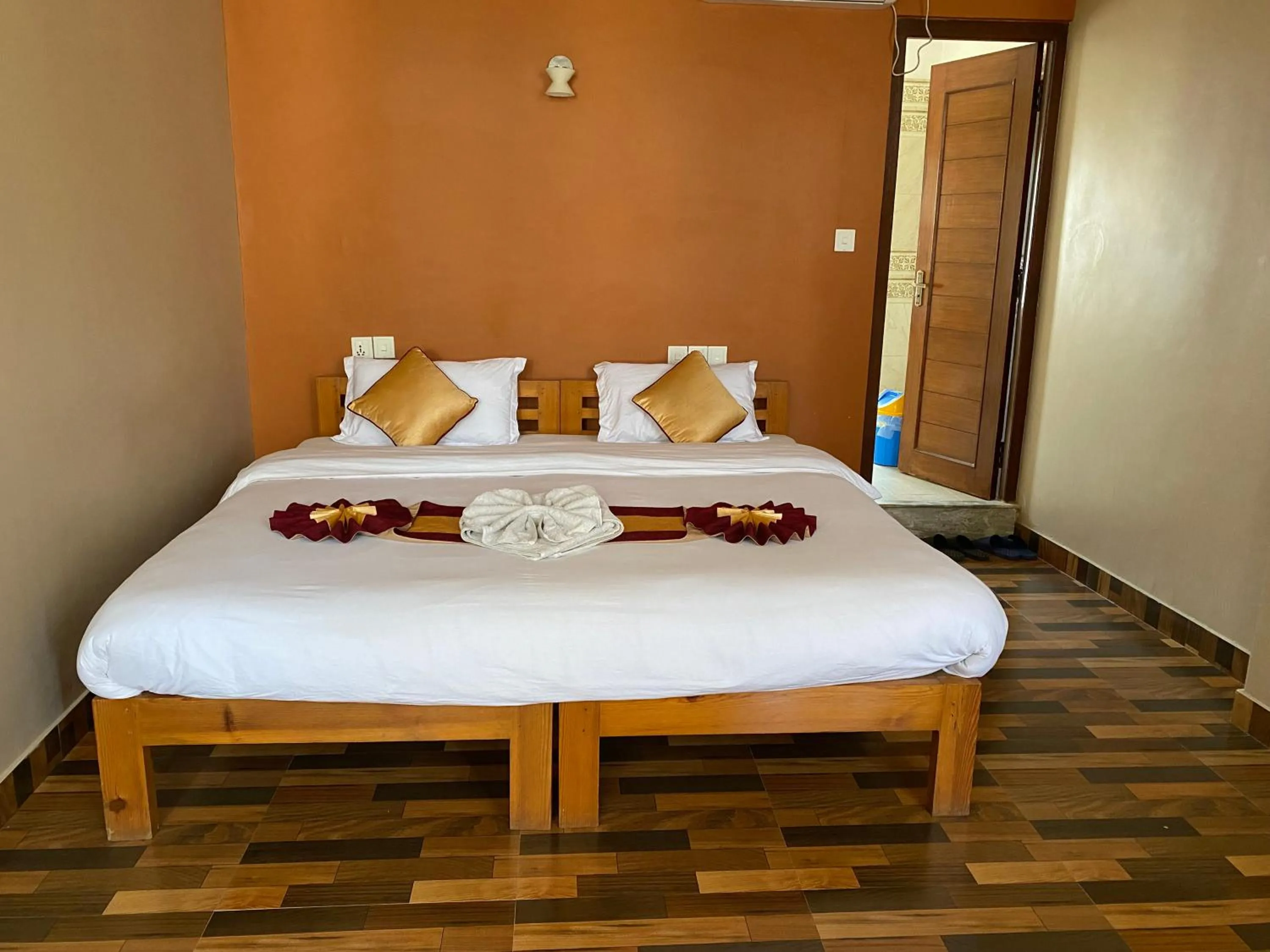 Bed in The Exotic House