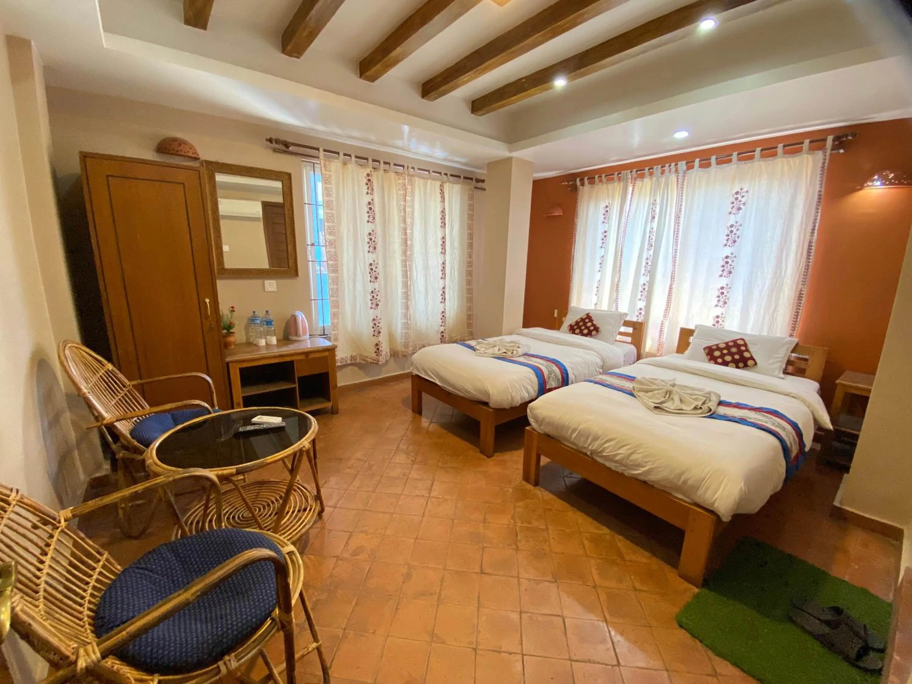 Bed in The Exotic House