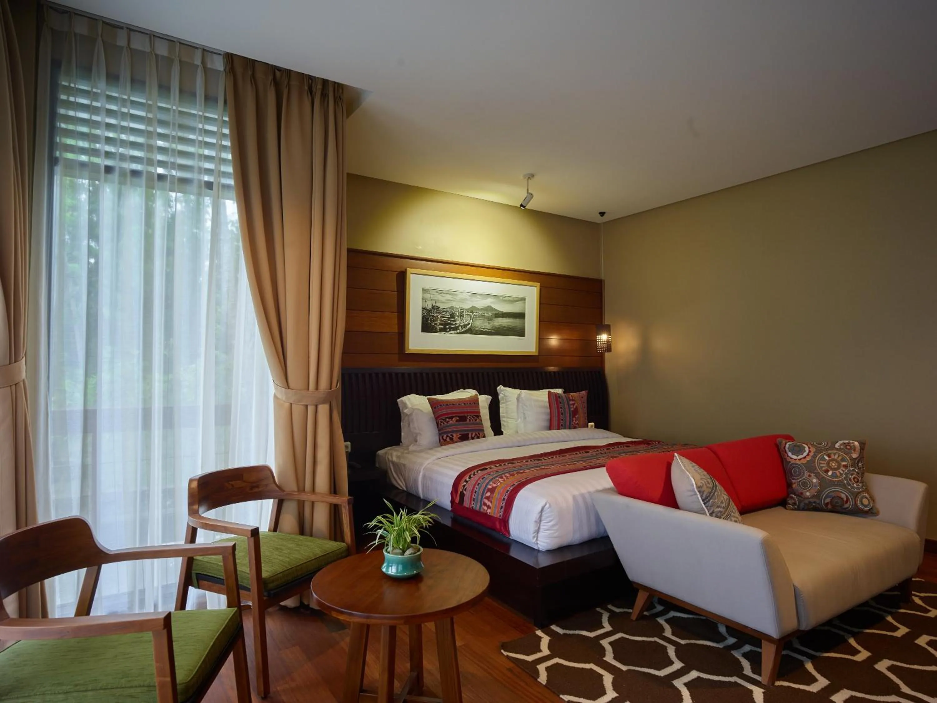 Bedroom, Bed in Jiwa Jawa Resort Ijen