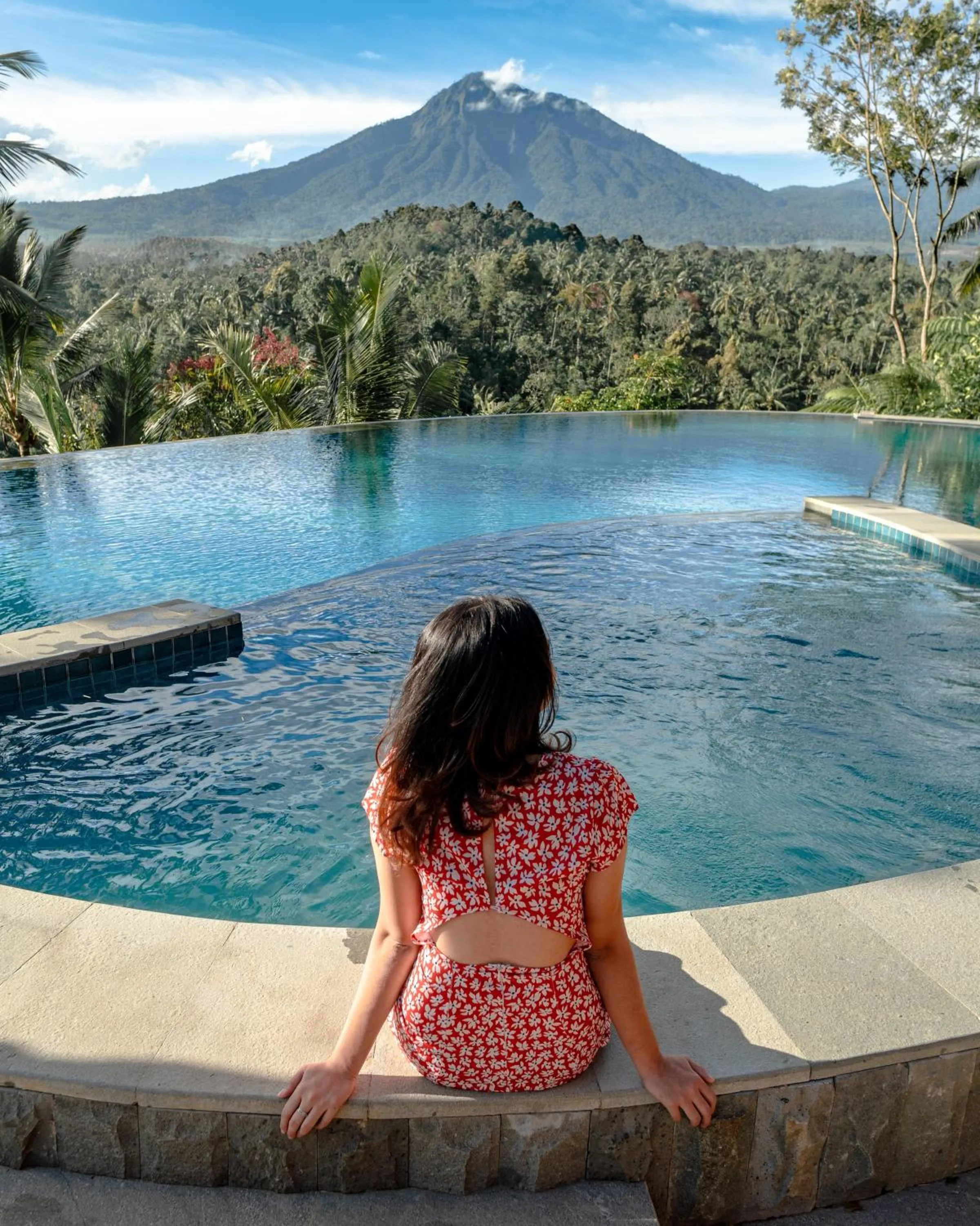 Swimming pool in Jiwa Jawa Resort Ijen