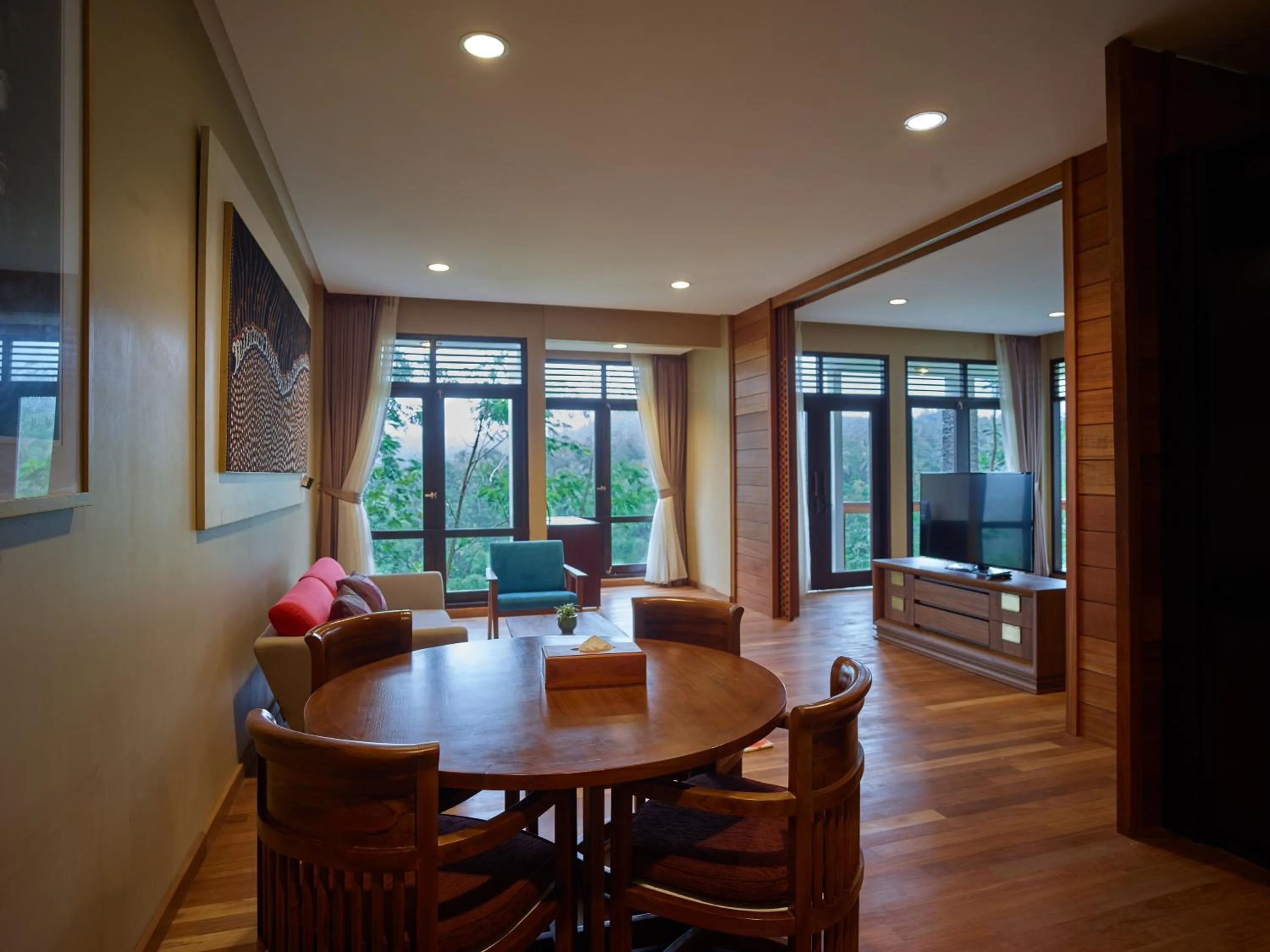 Living room in Jiwa Jawa Resort Ijen