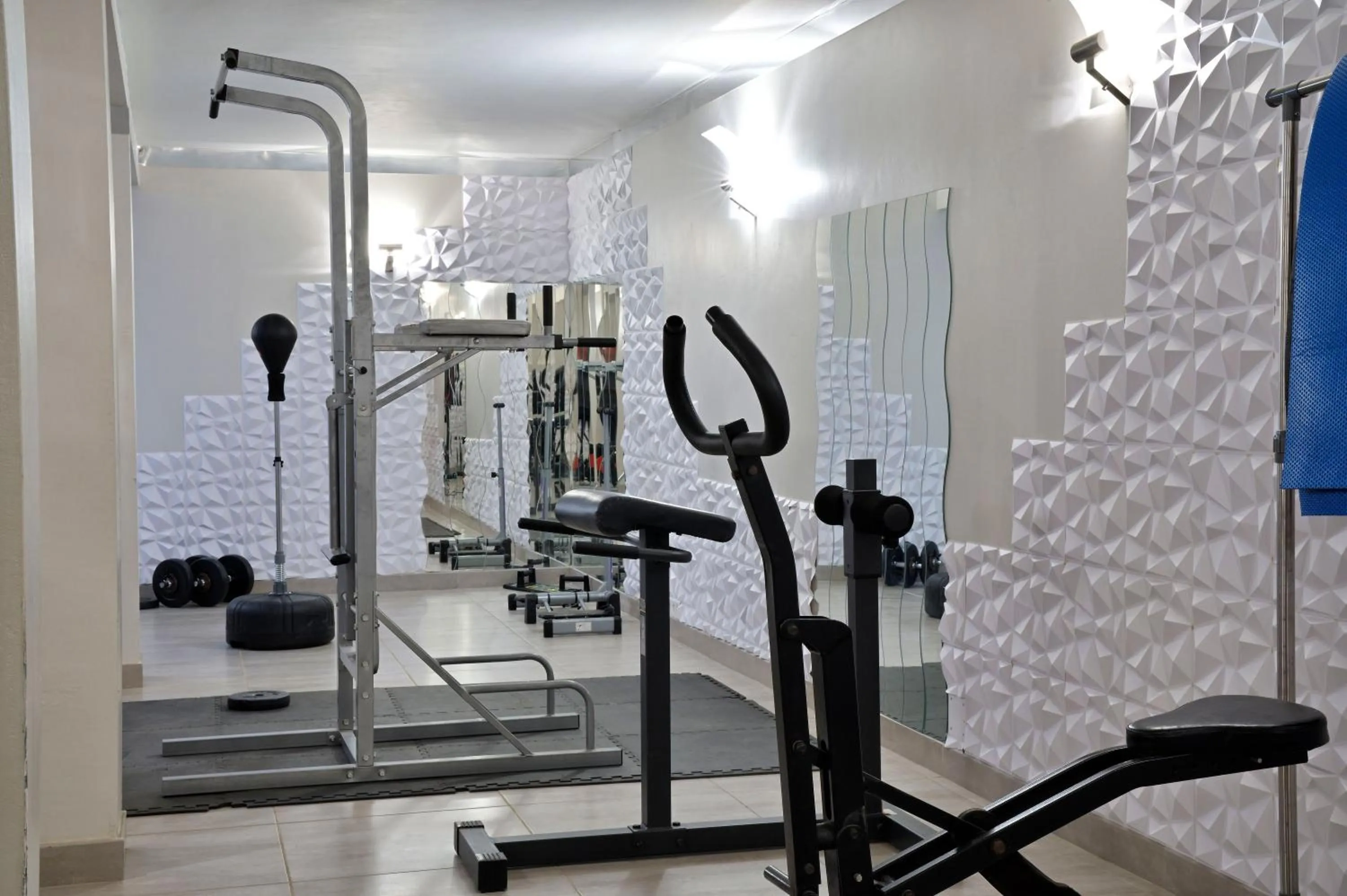 Fitness centre/facilities in Hotel U Paesolu