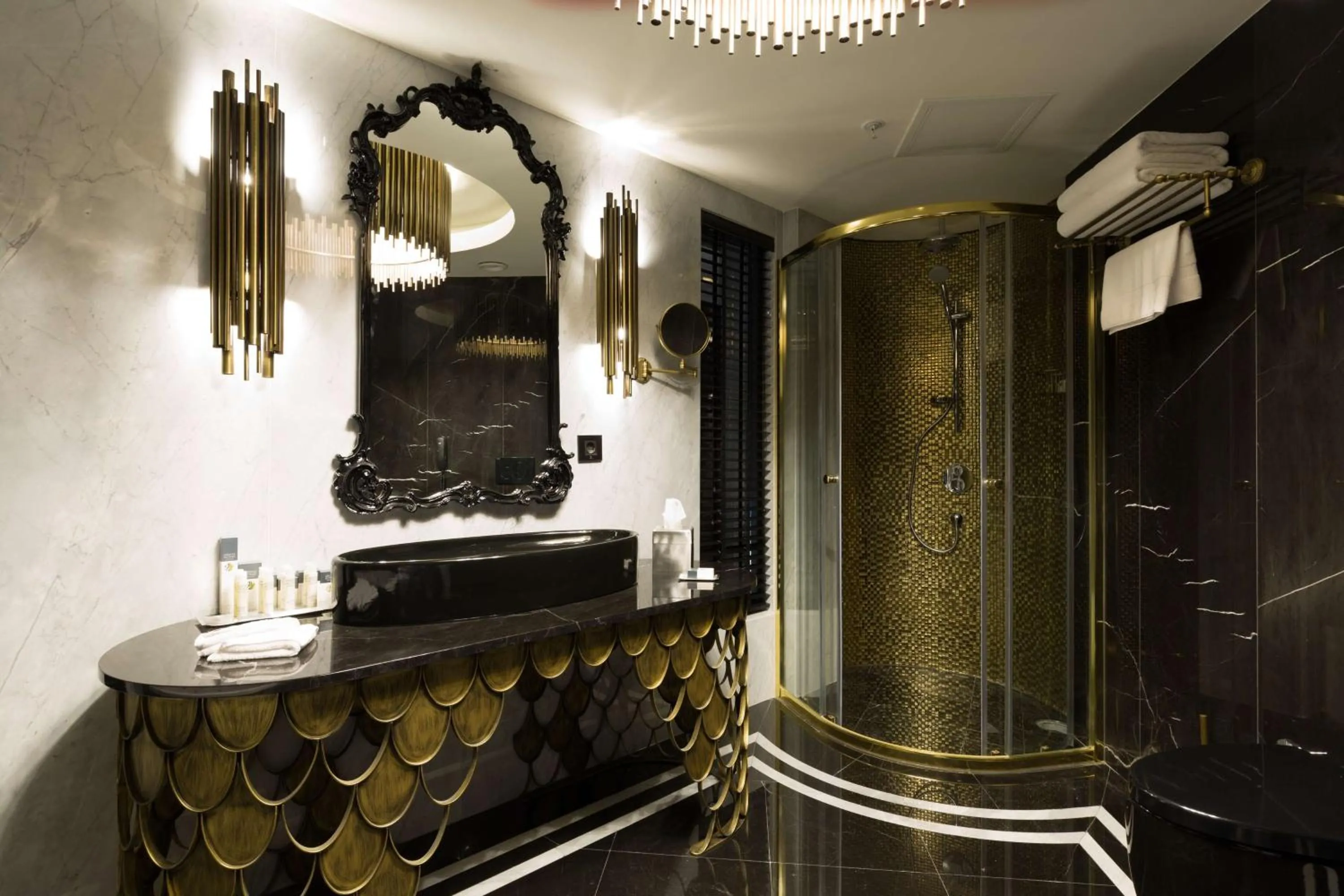 Bathroom in DoubleTree By Hilton Izmir Airport