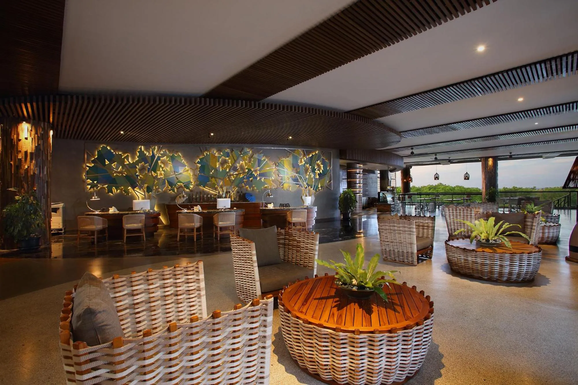 Lobby or reception in The Crystal Luxury Bay Resort Nusa Dua