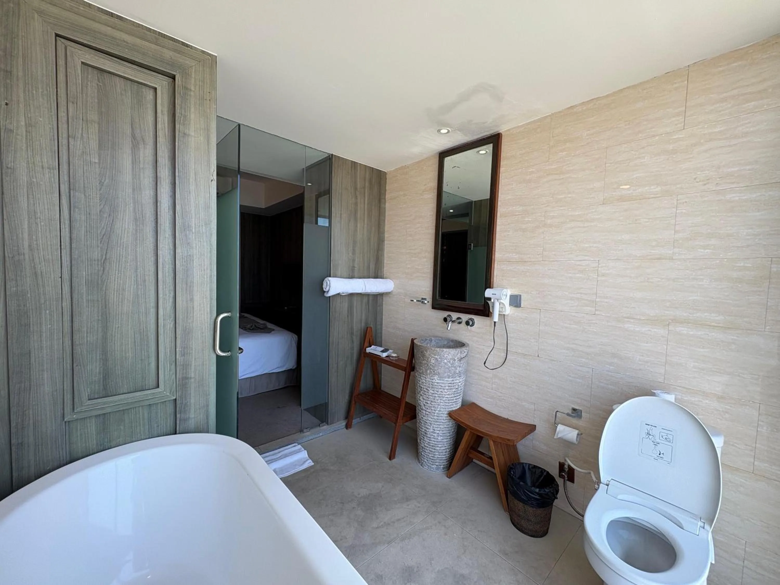 Toilet in The Crystal Luxury Bay Resort Nusa Dua