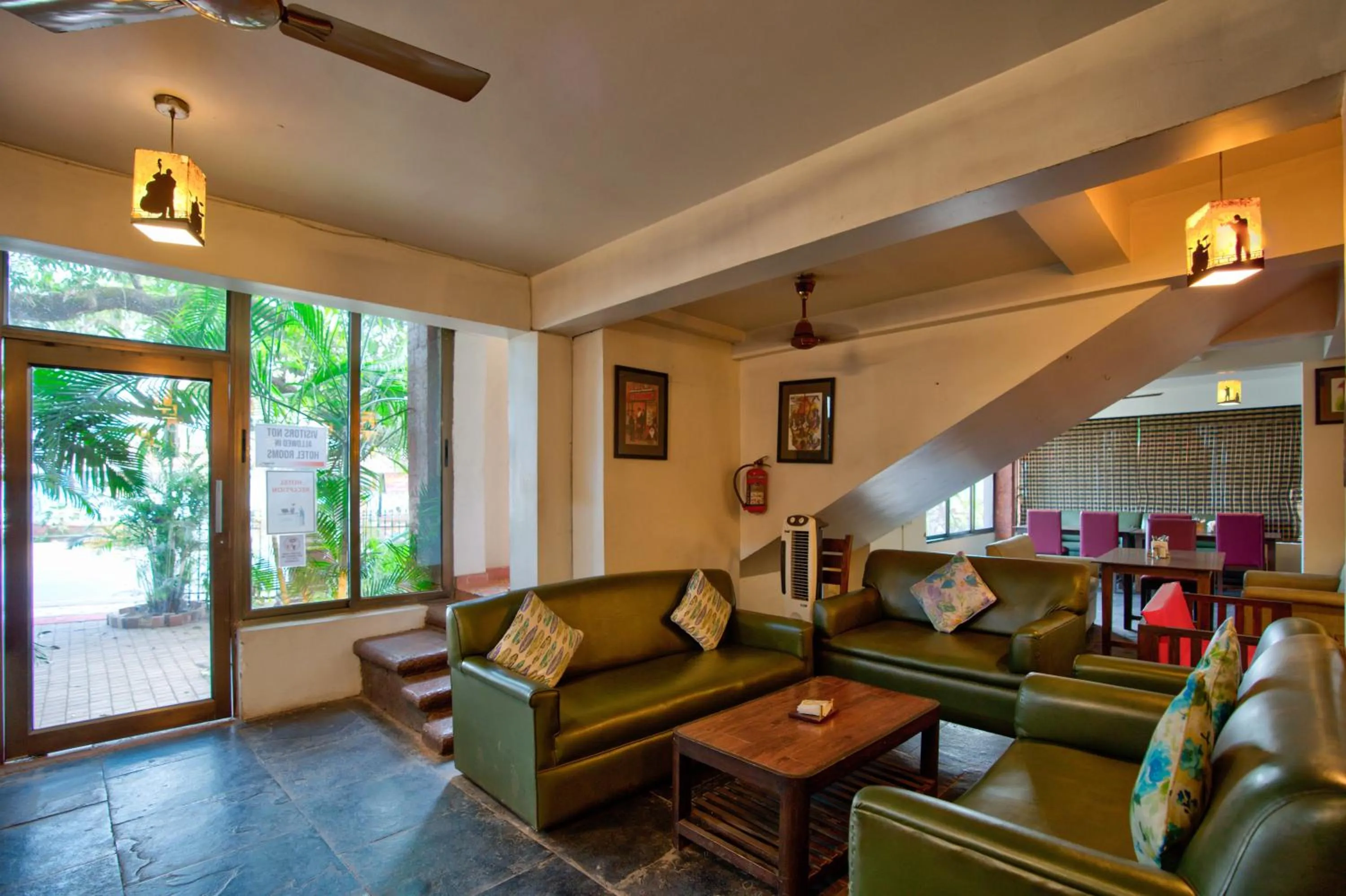 Lobby or reception in Resort Martins Siesta , A Portuguese Heritage Resort in Calangute