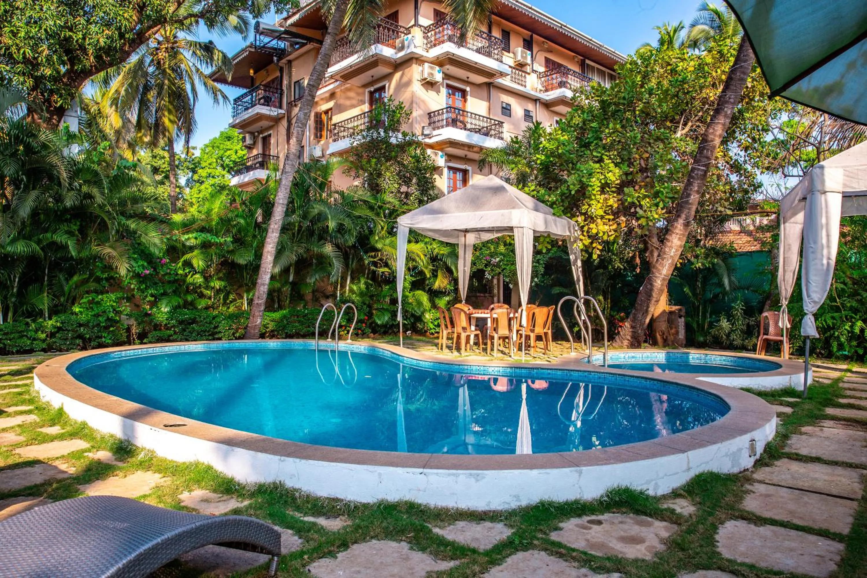 Property building in Resort Martins Siesta , A Portuguese Heritage Resort in Calangute