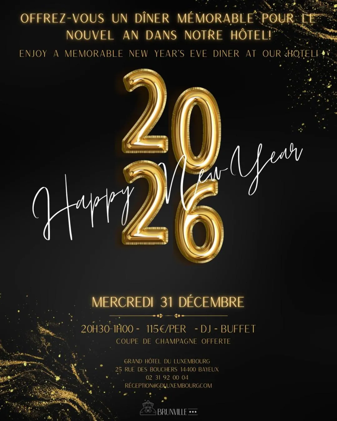 Restaurant/places to eat in Hôtel De Brunville & Spa