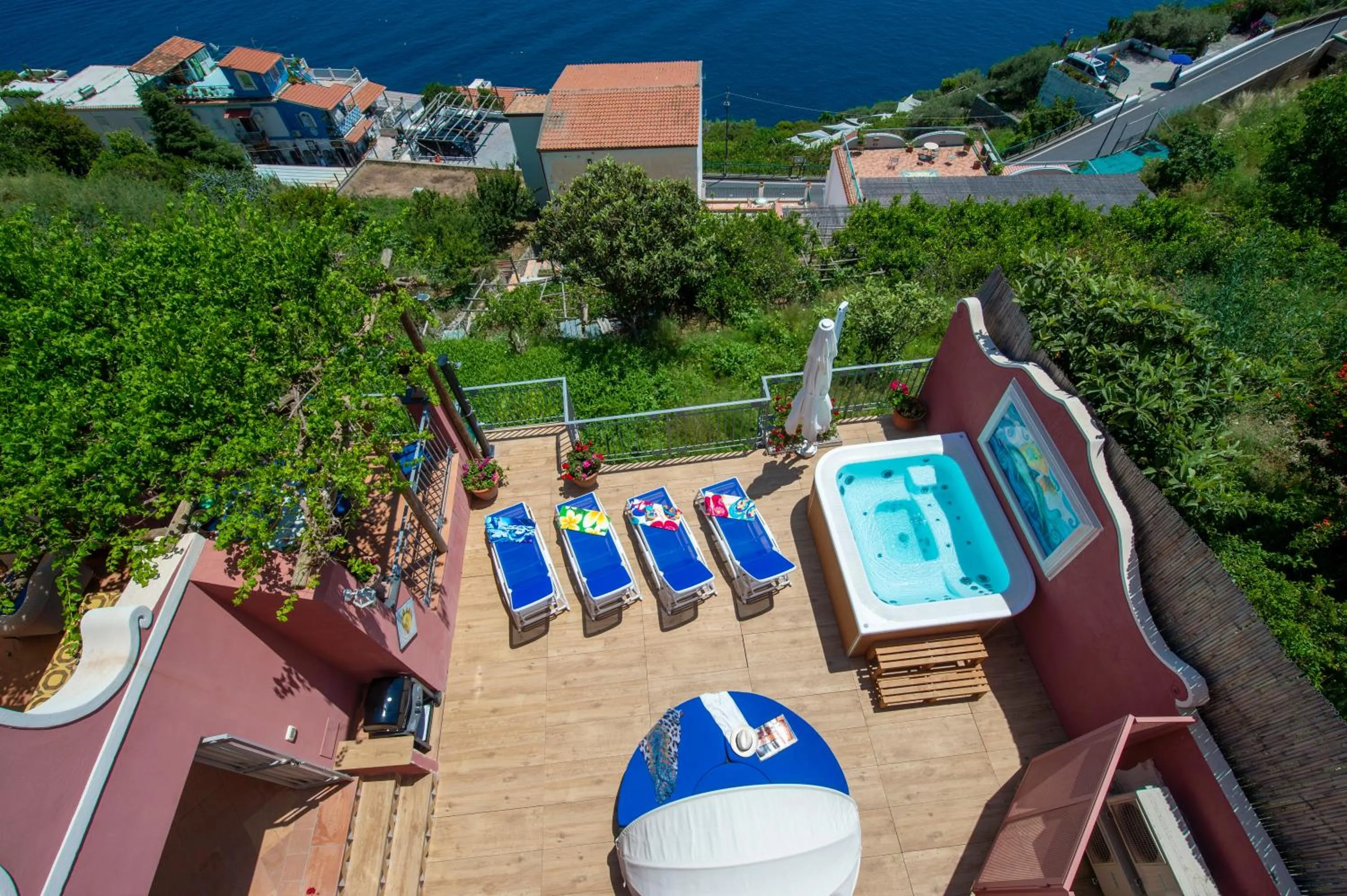 Balcony/Terrace in Palazzo Rocco Villa Sunshining in Love