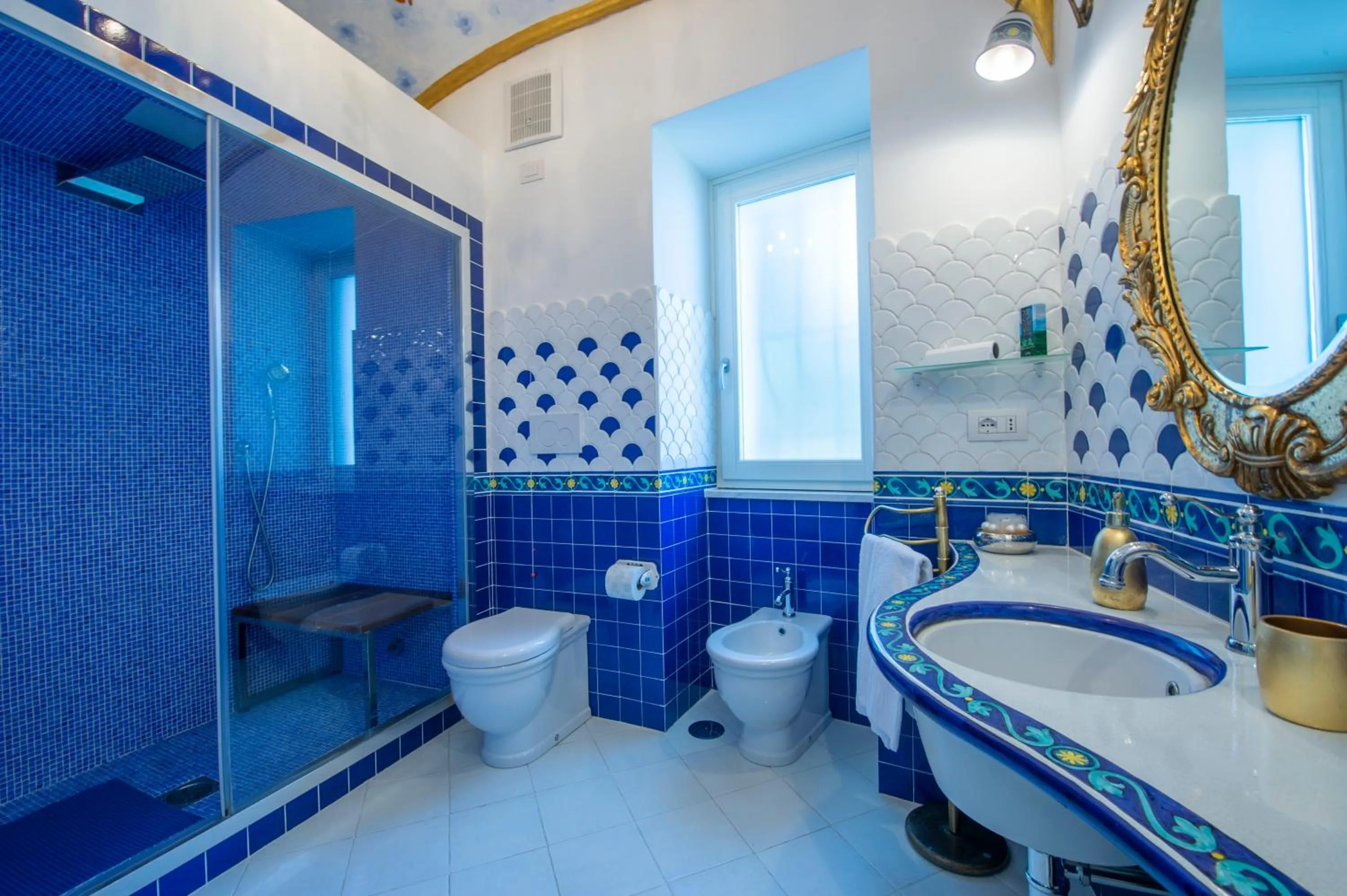 Sauna in Palazzo Rocco Villa Sunshining in Love