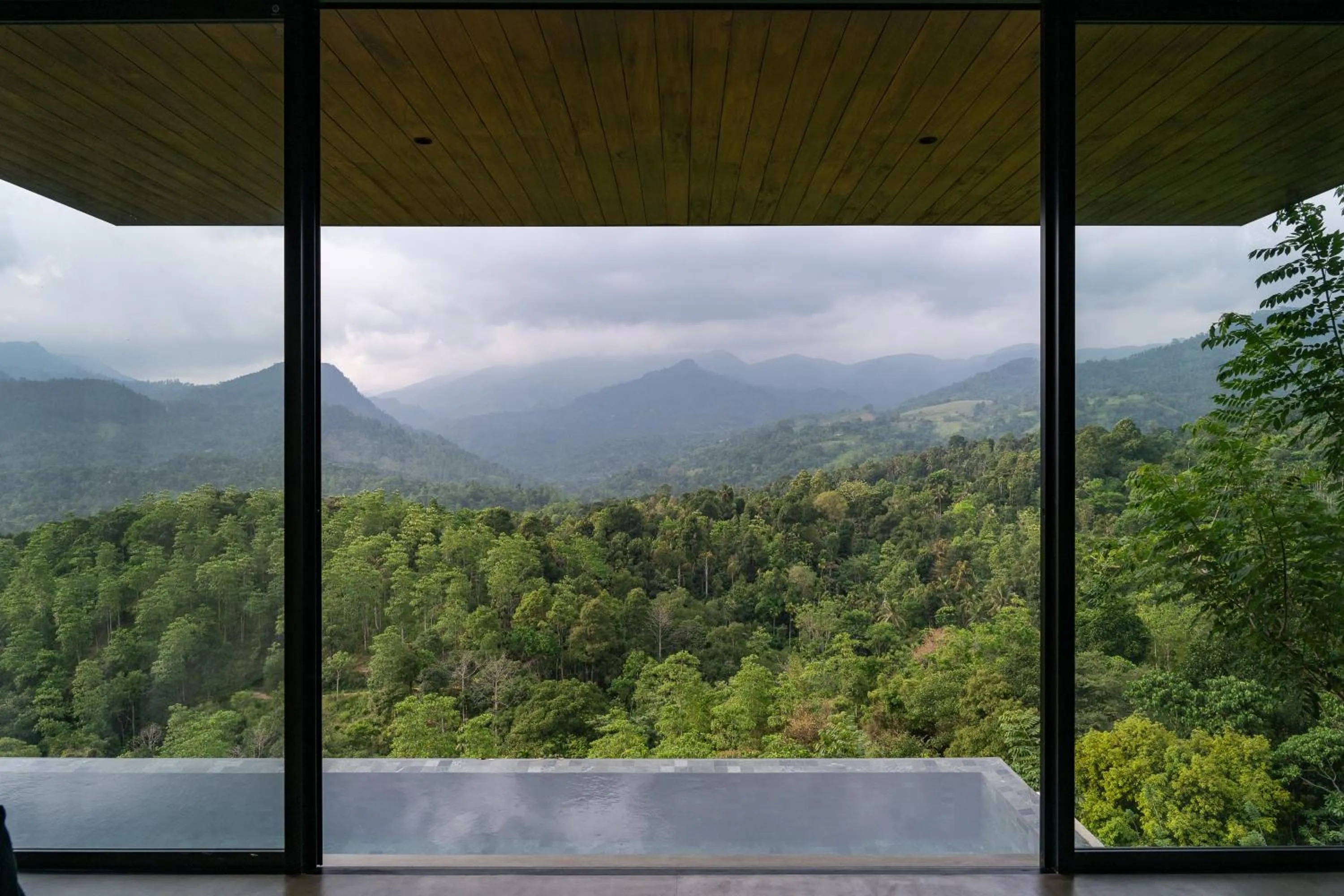 Swimming pool in Santani Wellness Kandy